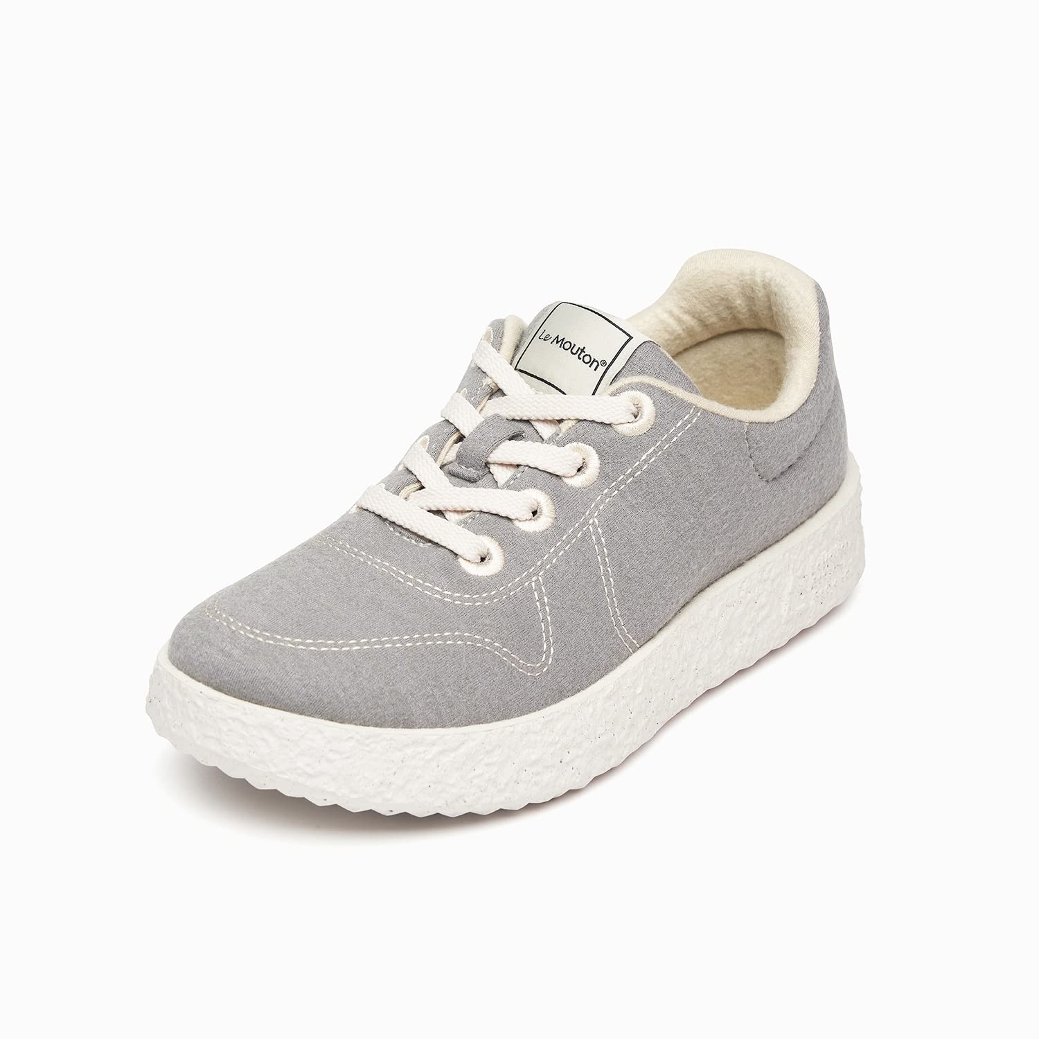 LE MOUTON Mate Merino Wool Comfortable Walking Shoes for Men & Women | Eco-Friendly Lightweight Platform Sneakers | Breathable Fashion Shoes for Travel, Work & Everyday Wear