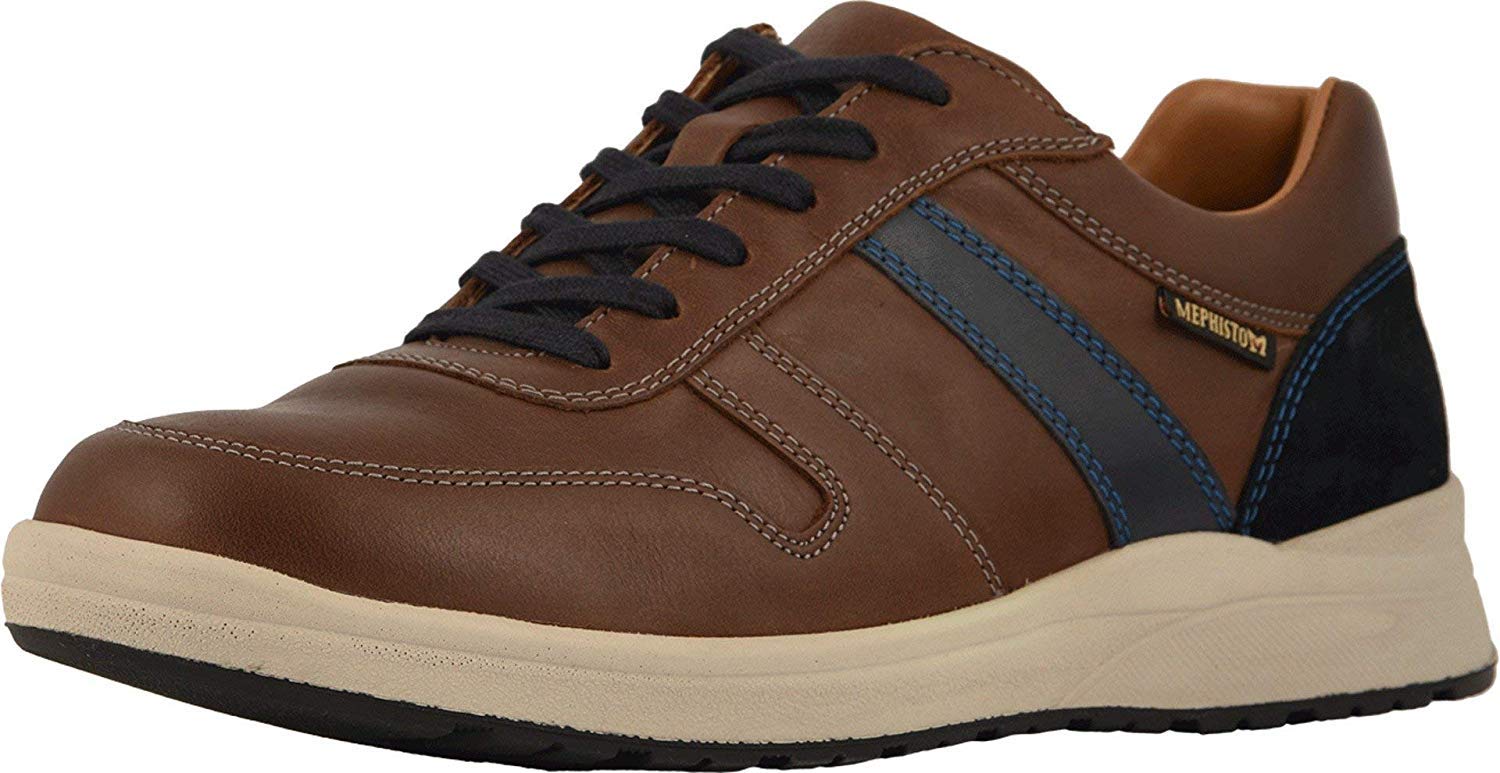 Mephisto Men's Vito Sneaker - Comfortable Walking Shoes for Men | Lightweight Casual Sneakers for Travel, Work & Everyday Wear