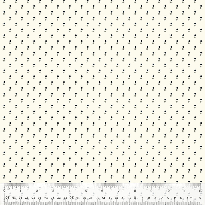 Bonny by Denyse Schmidt 53648 6 Grey Fabric - Premium Quilting Cotton for Home Decor, DIY Crafts & Sewing Projects