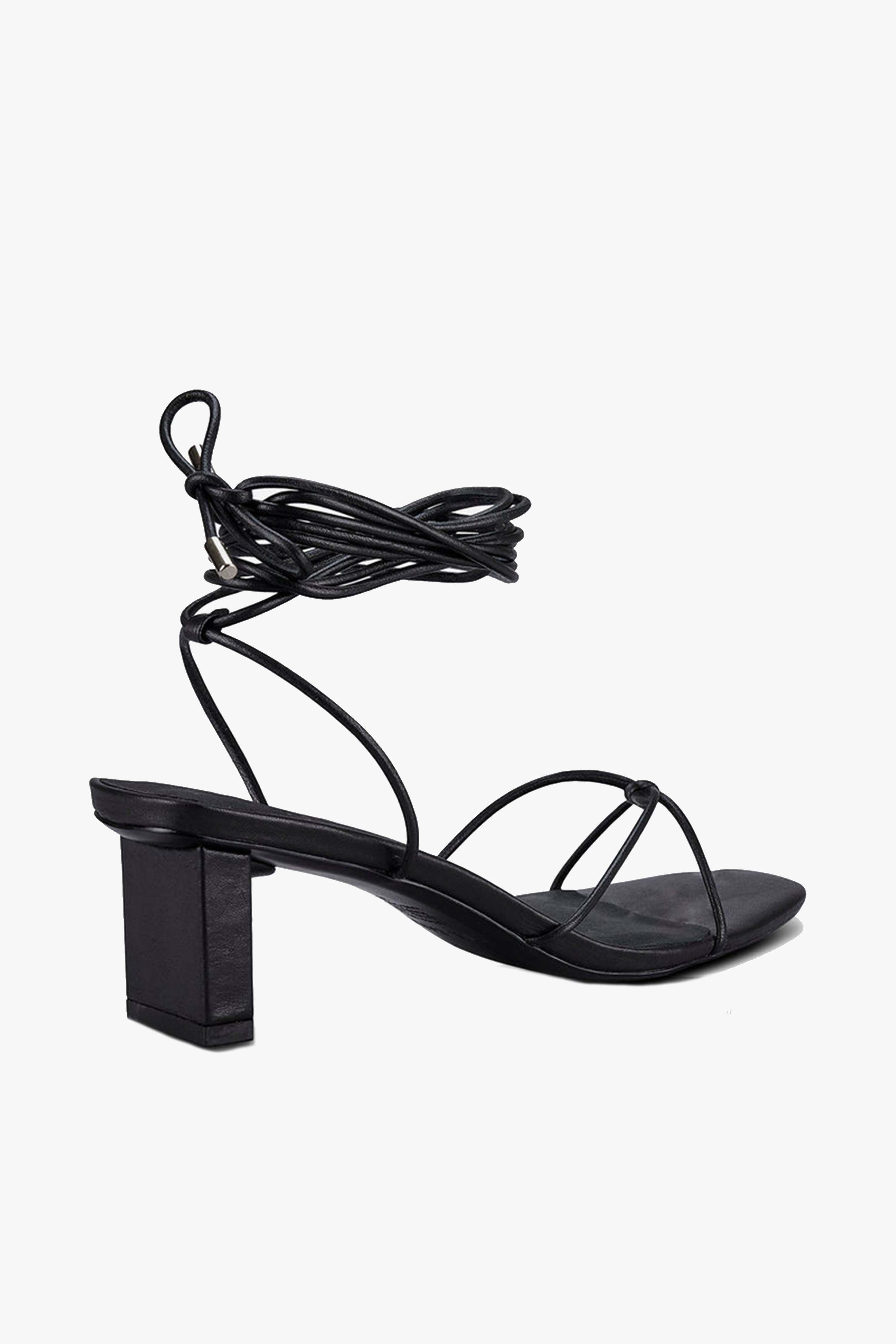 Honey Black Ankle Strap Mid Heel Pumps - Women's Comfortable Dress Shoes for Work, Party & Evening Wear