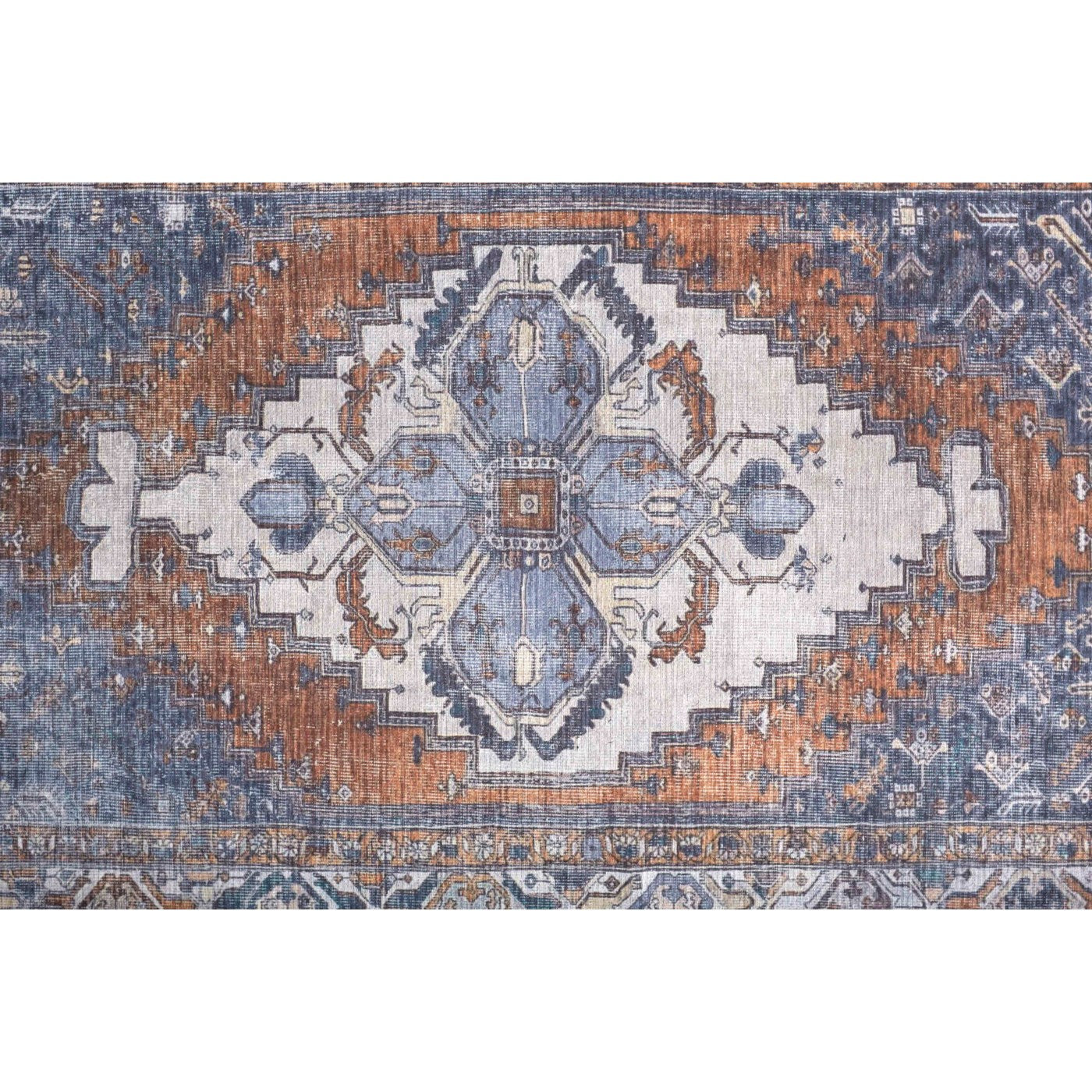 Percy Blue Gray Rug - Soft and Durable Area Rug for Living Room, Bedroom, or Office - Perfect for Home Decor and Cozy Spaces