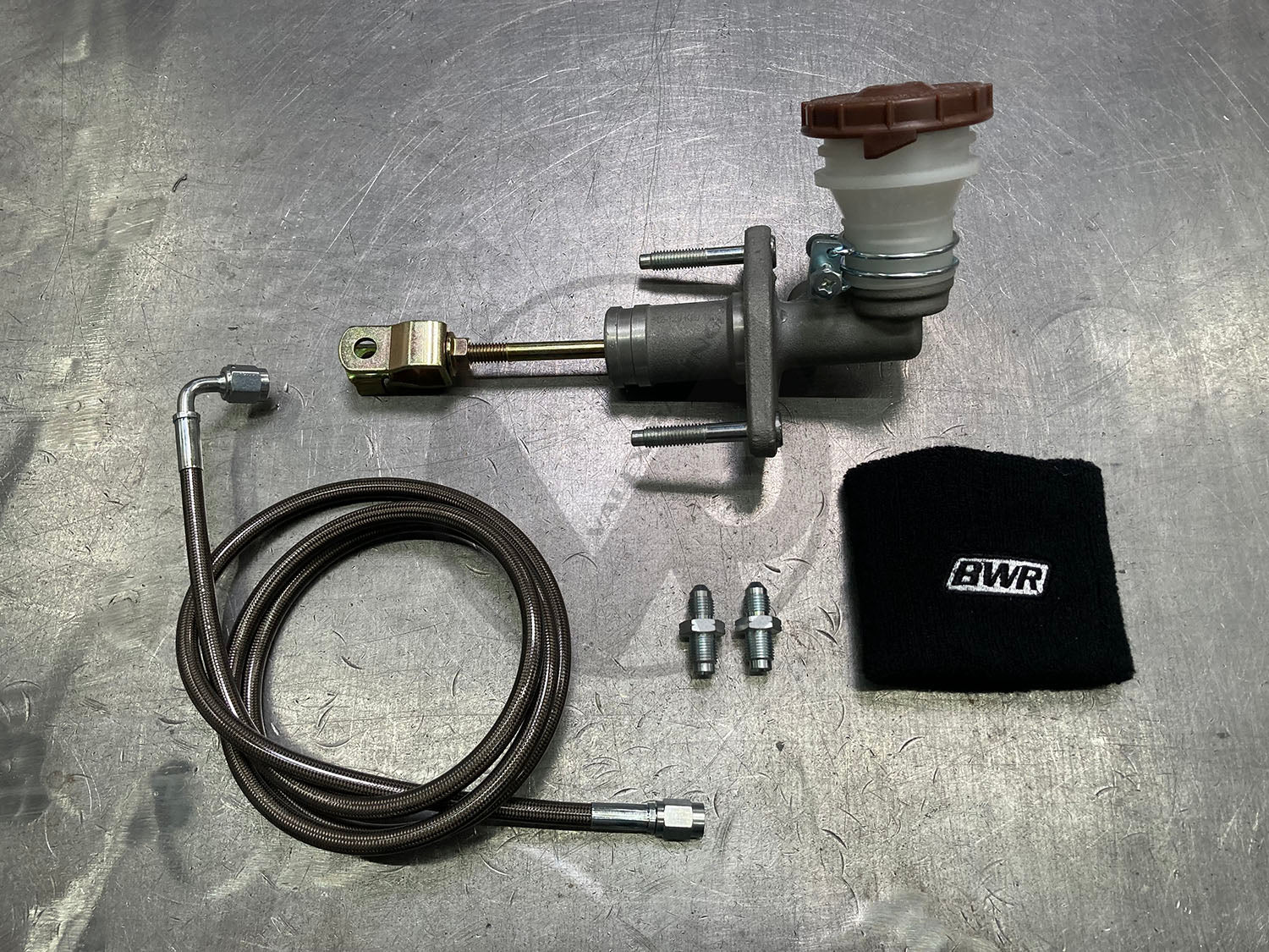 Honda Accord 1990-1997 S2000 Master Cylinder Upgrade Kit with Stainless Steel Clutch Line - High Performance Brake System for Racing & Street Driving