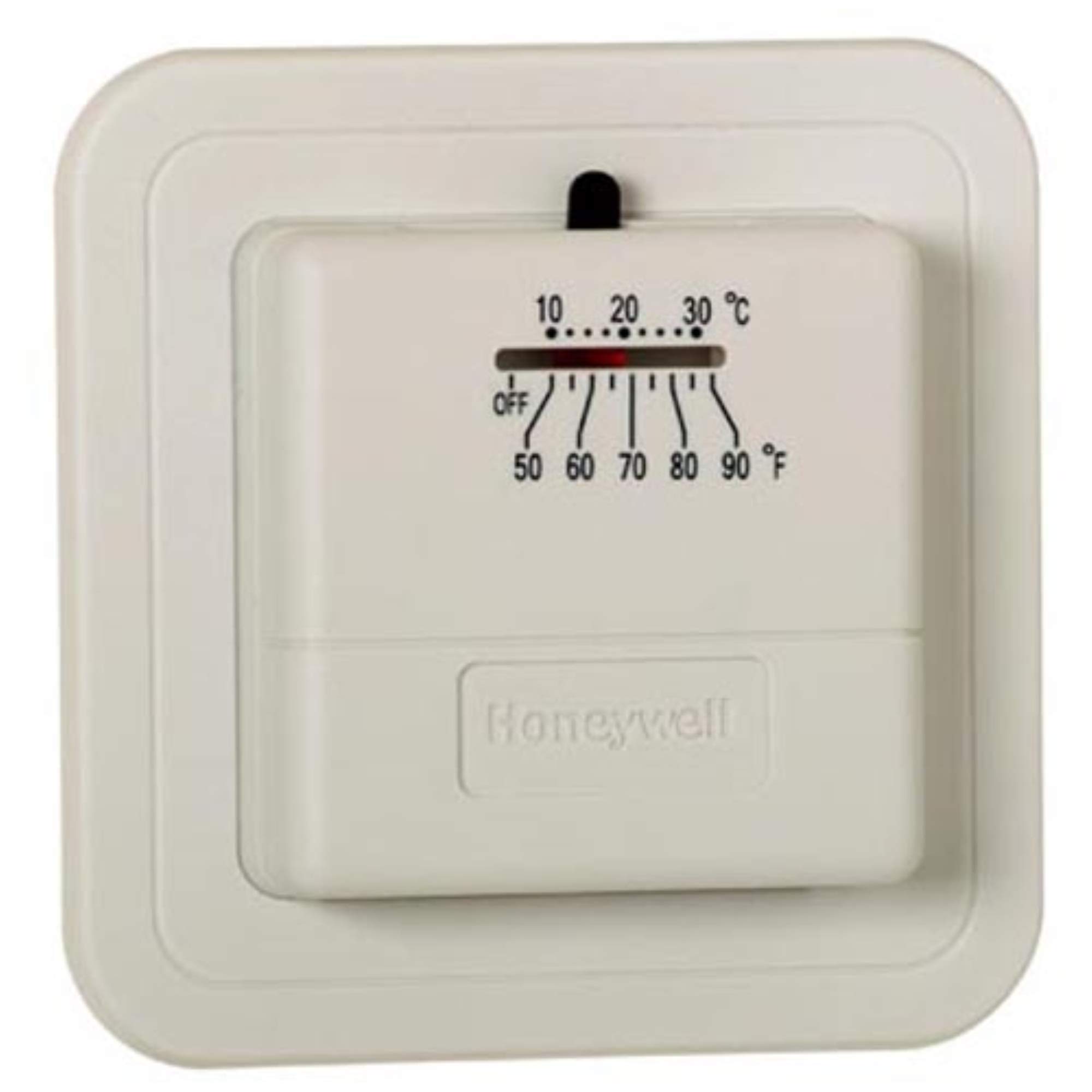 Honeywell YCT30A1003/1005 Heat Only Thermostat - Compatible with Gas, Oil & Electric Heating Systems - Perfect for Home, Office & Basement Temperature Control