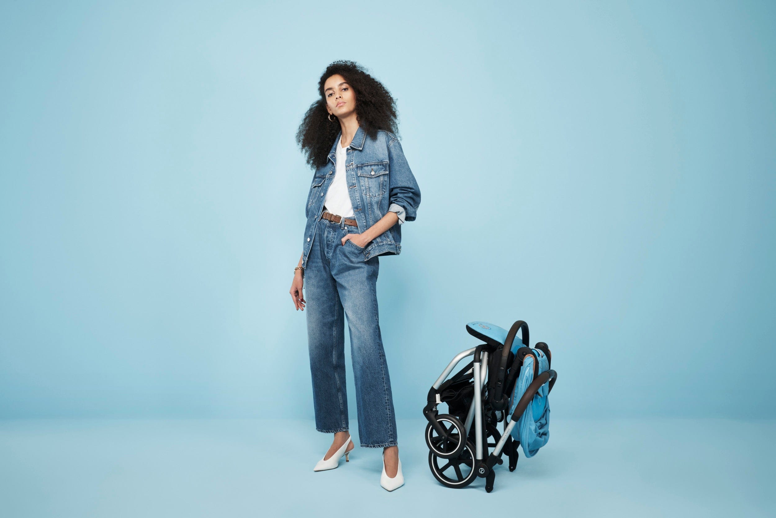 Cybex Eezy S Twist +2 V2 Lightweight Compact Travel Stroller for Toddlers - Perfect for Air Travel, City Walks & Shopping Trips