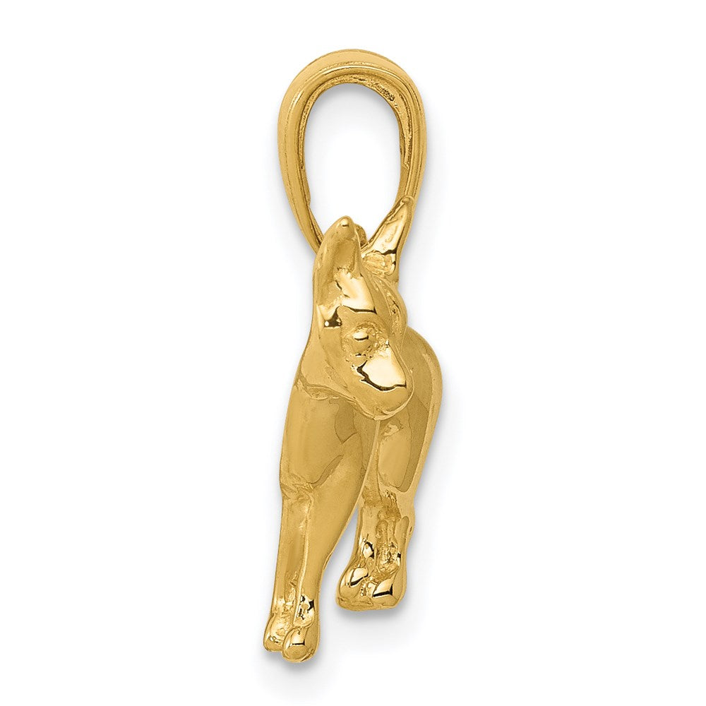 14K Gold Chihuahua Dog Pendant Necklace for Women - Elegant Small Dog Jewelry Gift for Pet Lovers - Perfect for Daily Wear, Gifts & Special Occasions