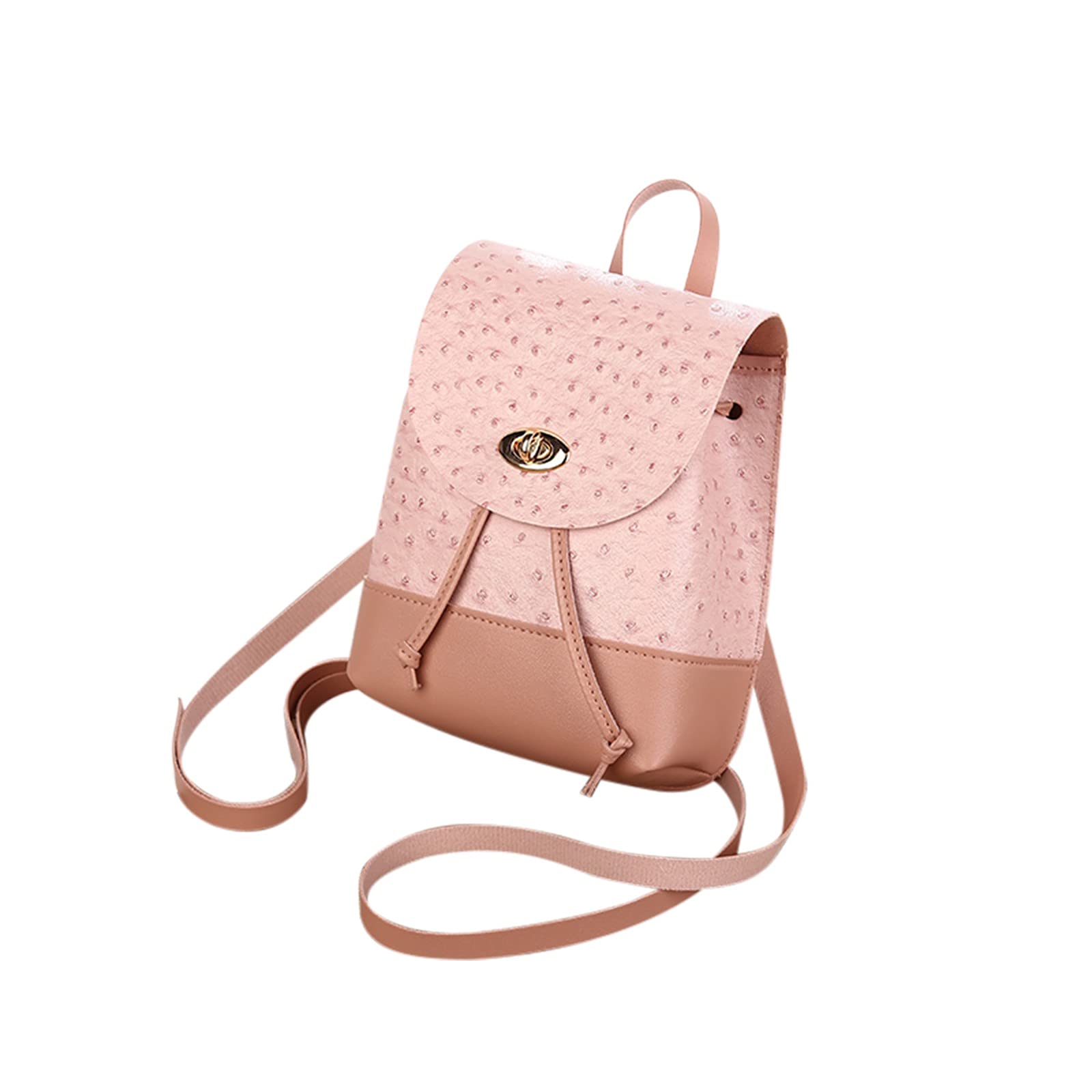 Anti-Theft Laptop Backpack for Women - Small Drawstring Lock Cover Backpack with Stylish Design - Perfect for Travel, Work, and School