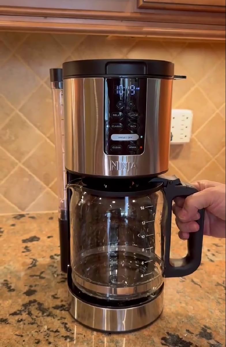 14-Cup Replacement Coffee Maker Carafe for Ninja DCM201 Series (DCM201, DCM201CP, DCM201BK) - Perfect for Ninja PRO Coffee Brewer - Ideal for Home, Office, and Restaurant Use