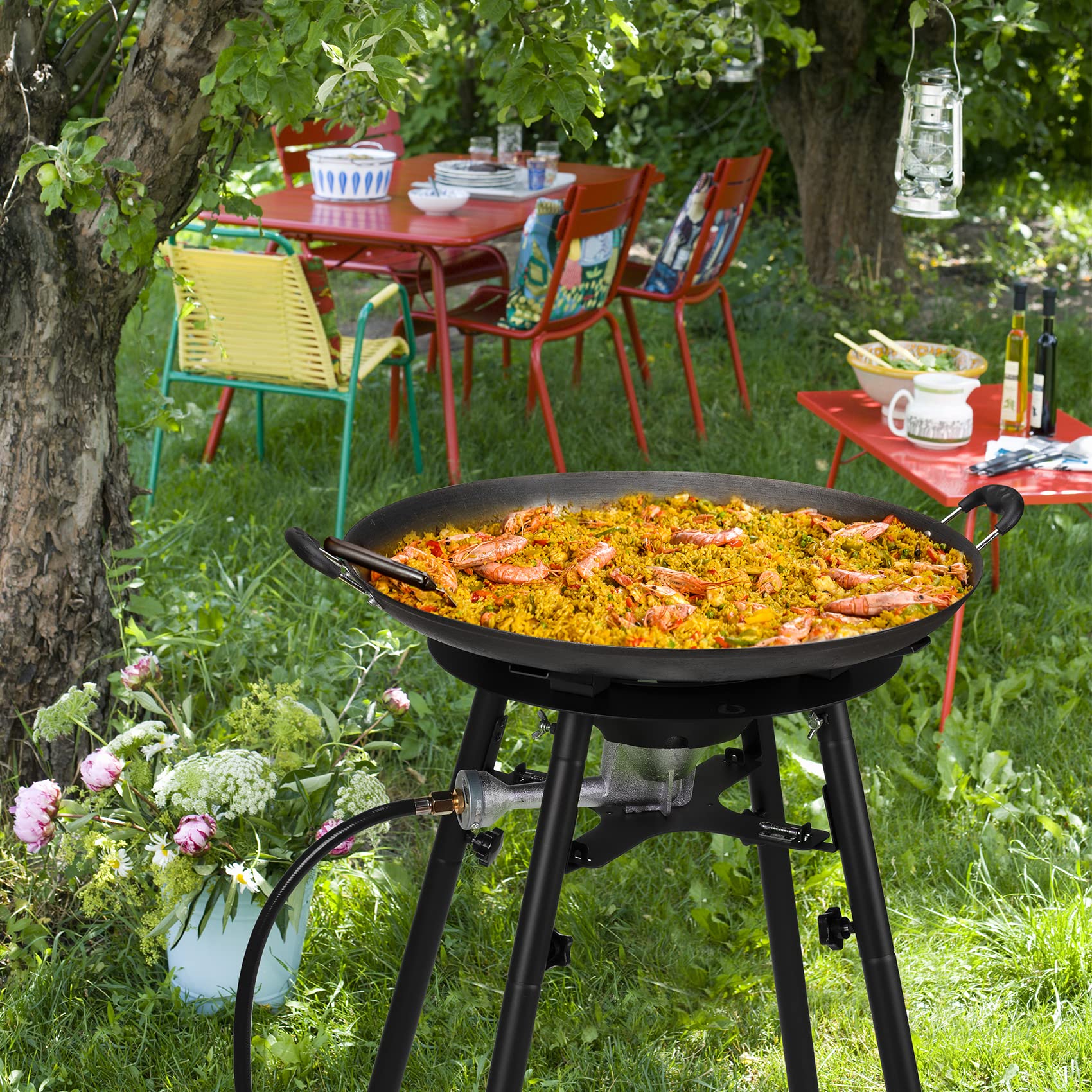 Onlyfire 180,000 BTU Propane Burner Stand Set with 21