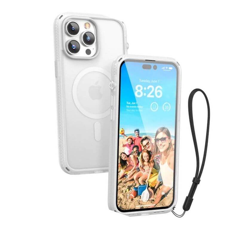 MagSafe Compatible Clear iPhone 14 Pro Max Case - Shockproof & Scratch Resistant Protective Cover for Everyday Use, Work & Travel