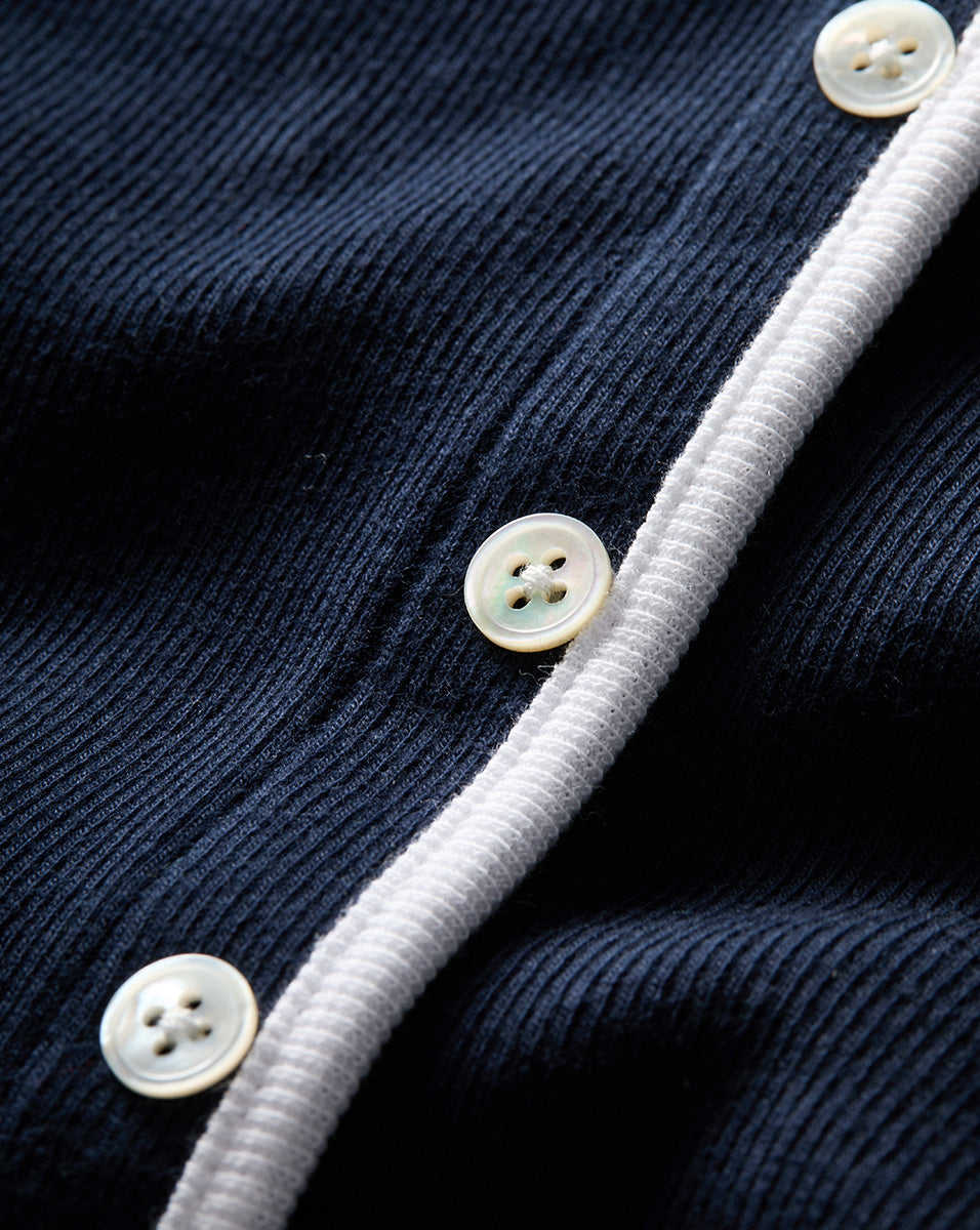 Valley Knit Top for Women - Soft & Comfortable Navy Blue Crewneck Sweater | Perfect for Casual Wear, Office Outfits & Layering in Fall & Winter