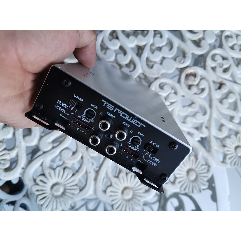 NESA TD 48 2000W 4 Channel Micro Amplifier - Compact Power Amp for Car Audio, Home Theater & DJ Systems | High Performance Mini Stereo Amplifier for Professional & Personal Use
