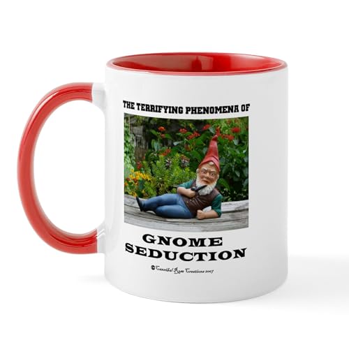 White/Red Inside - Gnome Seduction Mug