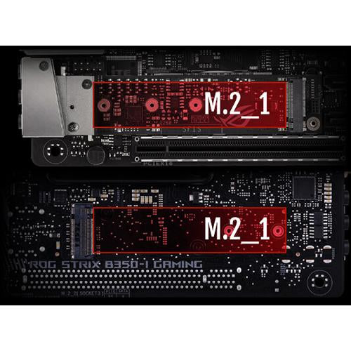 ASUS ROG STRIX B350-I Gaming AM4 Mini ITX Motherboard - AMD Ryzen Compatible, 32GB DDR4, PCIe 3.0 - Perfect for Compact Gaming PCs & Home Theater Builds