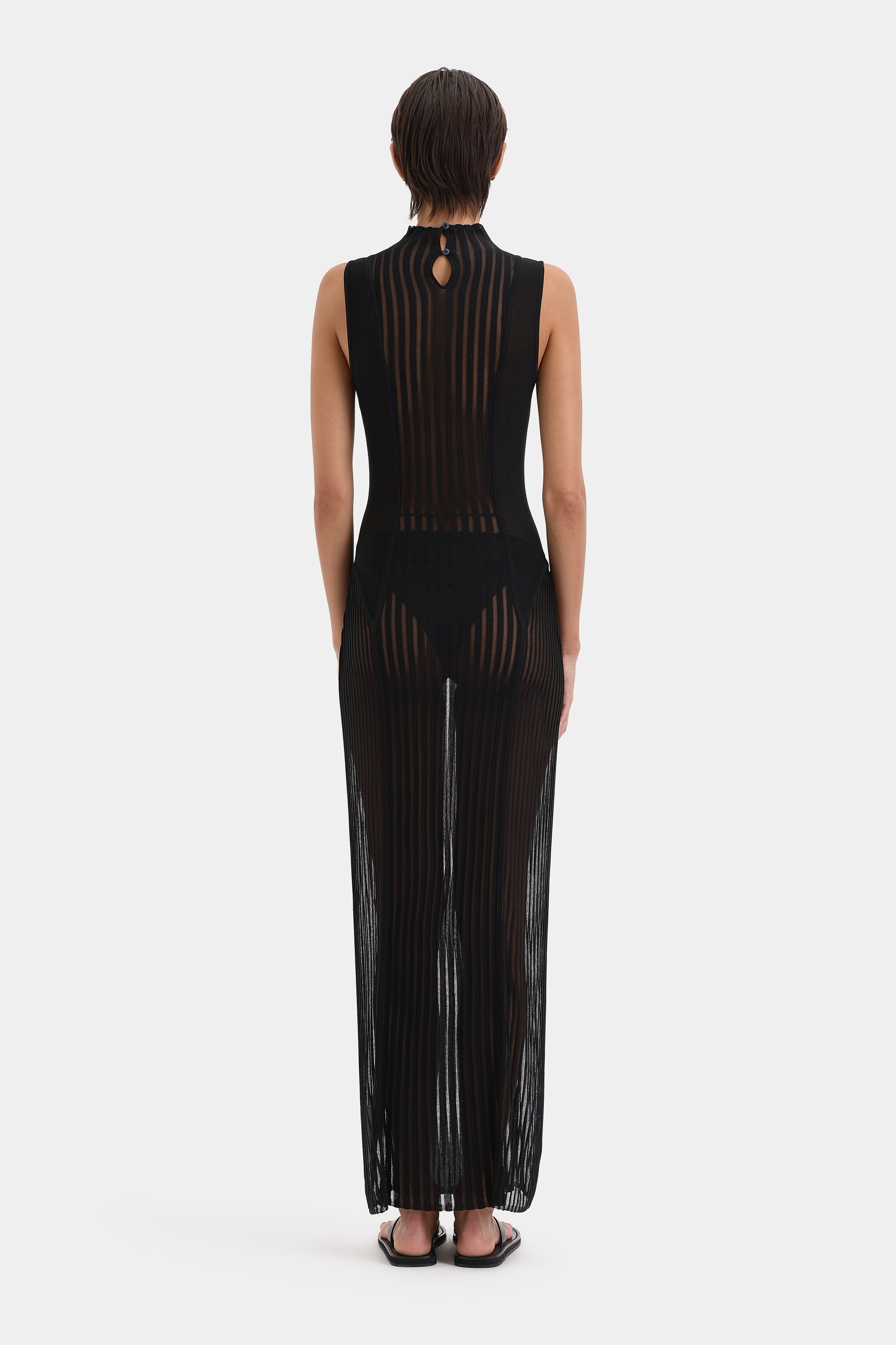 Azario Women's Elegant Column Dress - Slim Fit Midi Dress for Office, Party & Evening Wear | Perfect for Work, Cocktail Events & Special Occasions