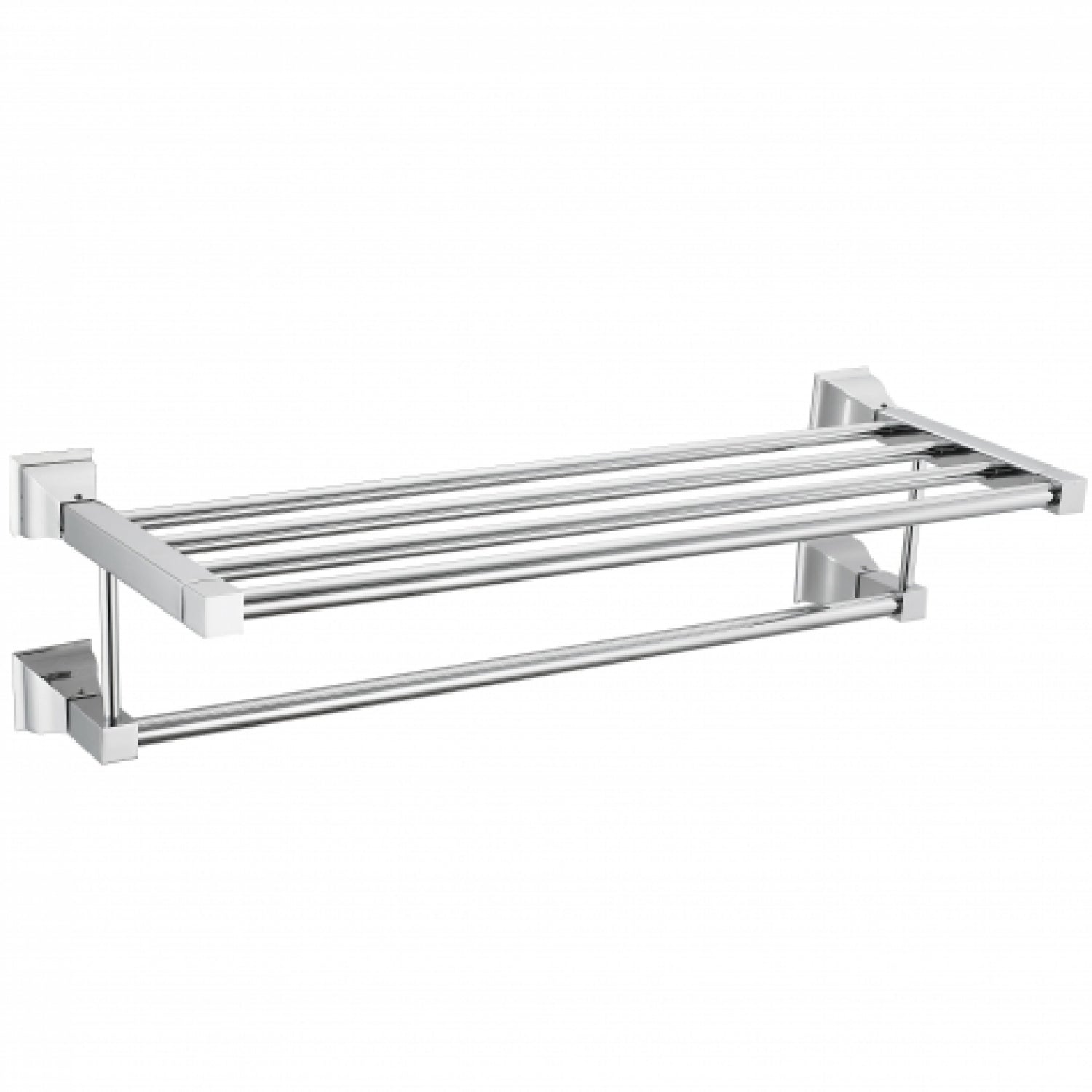 Traditional Series Towel Shelf - Rustic Bathroom Storage Organizer for Hand, Kitchen & Spa Towels | Perfect for Home, Hotel & Spa Decor