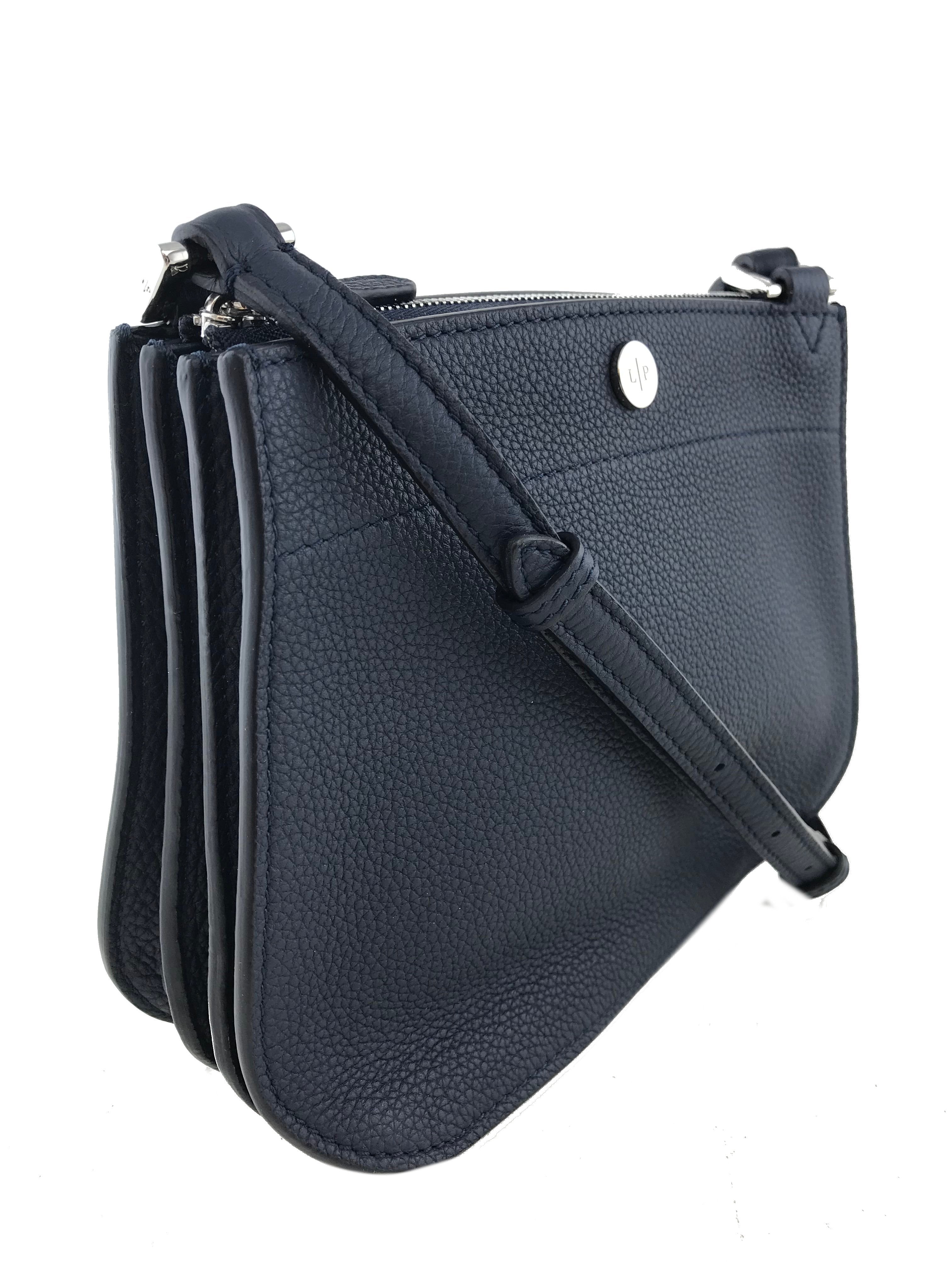 Loro Piana Milky Way Piccola Leather Crossbody Bag for Women - Luxury Italian Leather Handbag, Small Shoulder Purse with Adjustable Strap - Perfect for Daily Use, Travel & Special Occasions