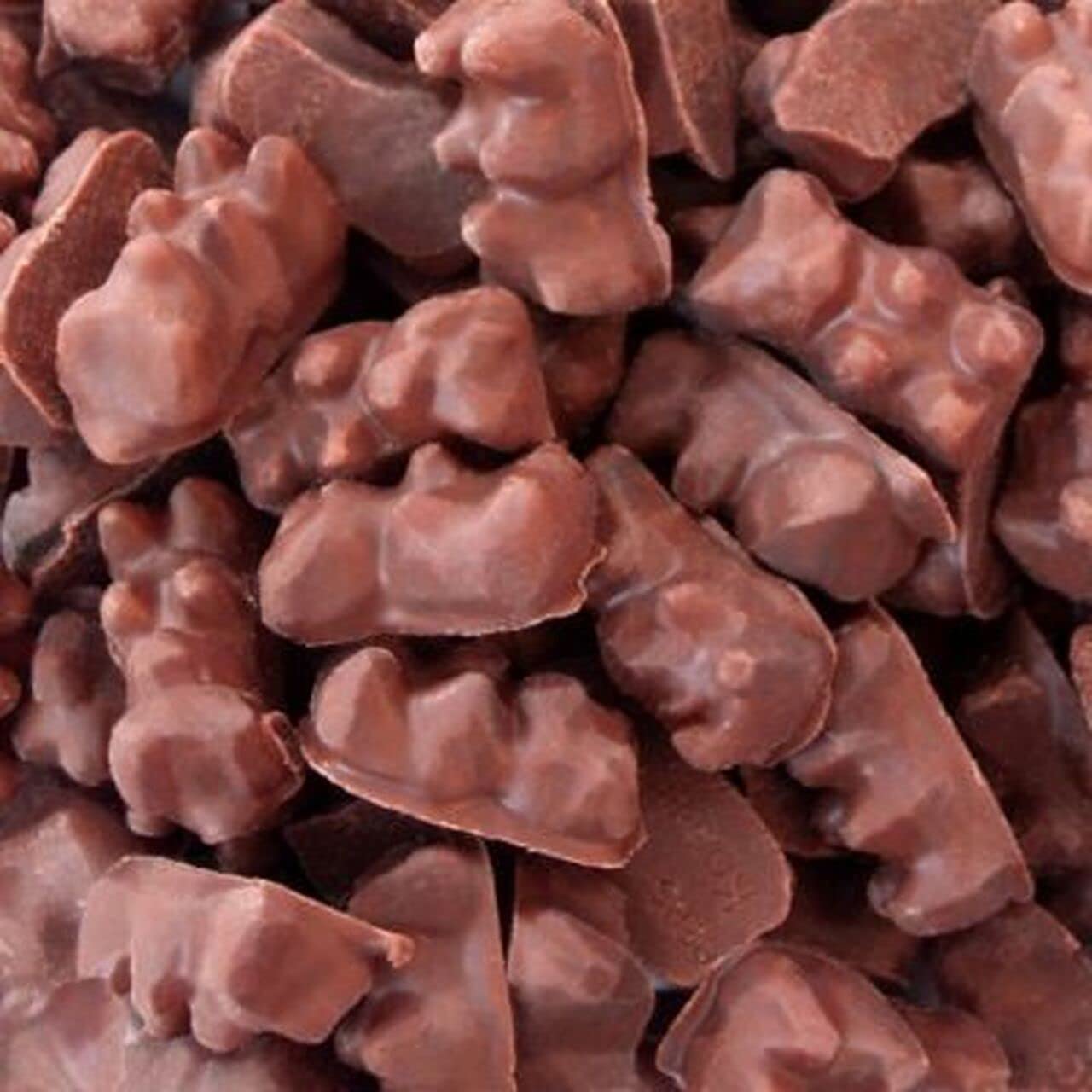 Milk Chocolate Covered Gummi Bears - 2lb Bulk Candy Bag with Resealable Stand-Up Pouch | Assorted Fruit Flavors | Perfect for Parties, Holidays, Gifts & Movie Nights