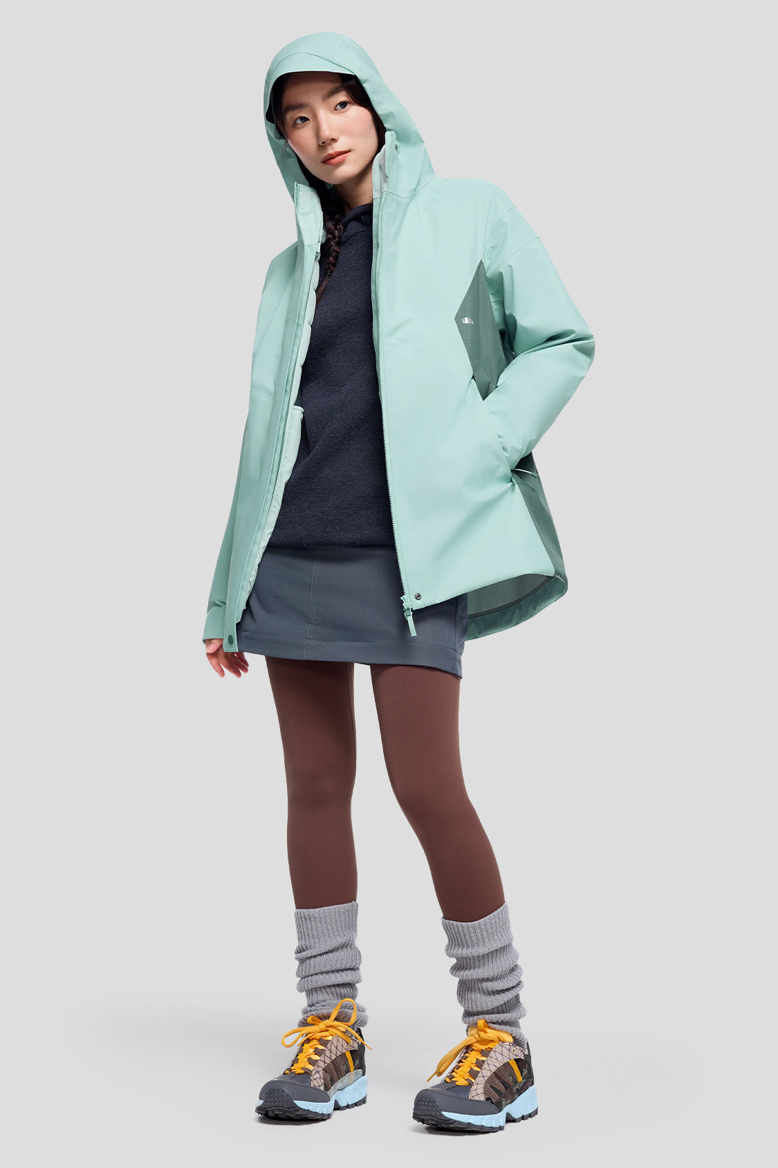 HeatCore Women's 3-in-1 Interchangeable Jacket - Waterproof Windproof Winter Coat for Hiking, Skiing & Outdoor Activities