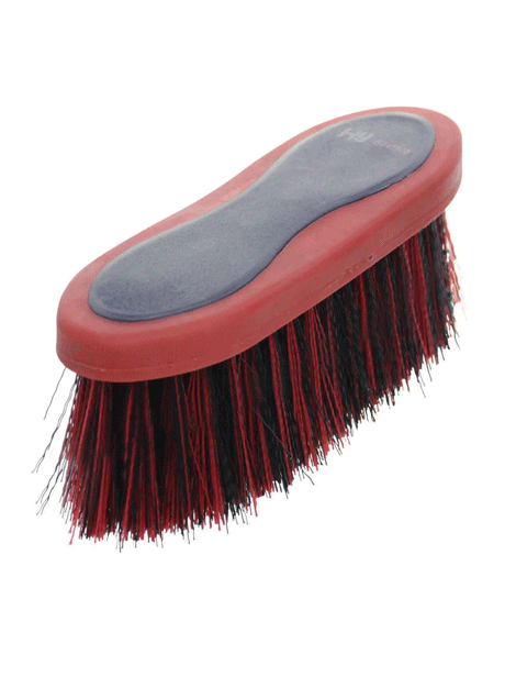 HySport Active Long Bristle Horse Grooming Brush - Gentle Detangling & Shining for Horses, Ponies & Livestock - Perfect for Stable, Show & Daily Care