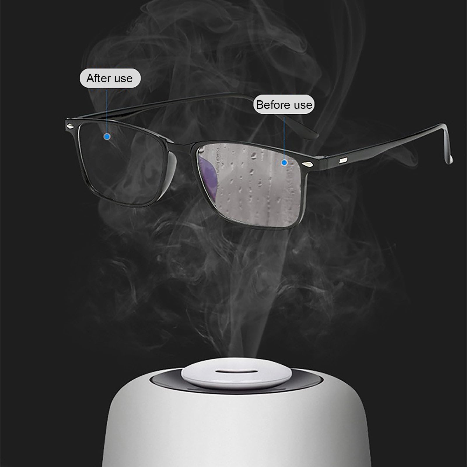 Anti-Fog Spray for Glasses & Sunglasses - 15ml Lens Cleaner for Optical, Safety & Sports Goggles - Prevent Fogging for Driving, Skiing & Outdoor Activities