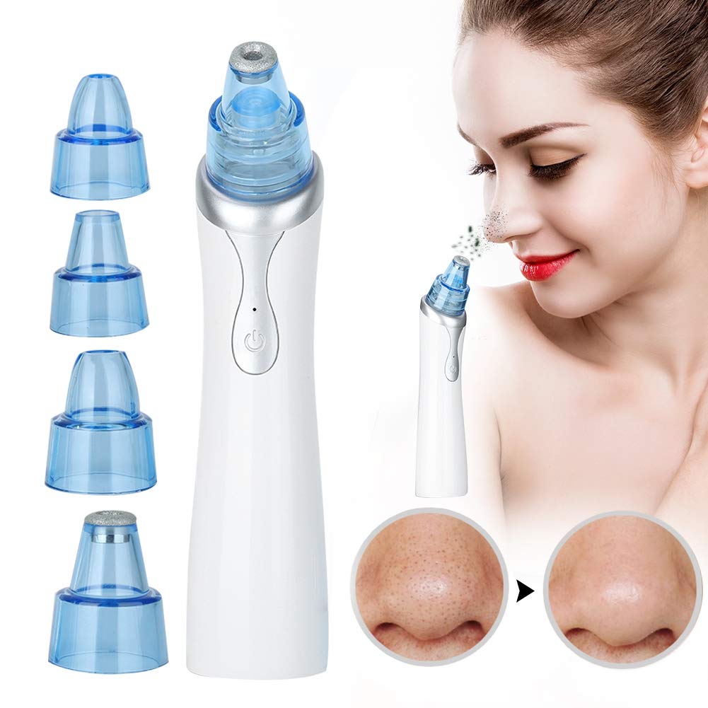 FILFEEL Electric Blackhead Remover Vacuum Suction Tool - Pore Cleaner for Face, Nose & Skin - Blackhead Sucker for Deep Cleansing & Facial Care - Perfect for Daily Skincare Routine & Spa Treatments