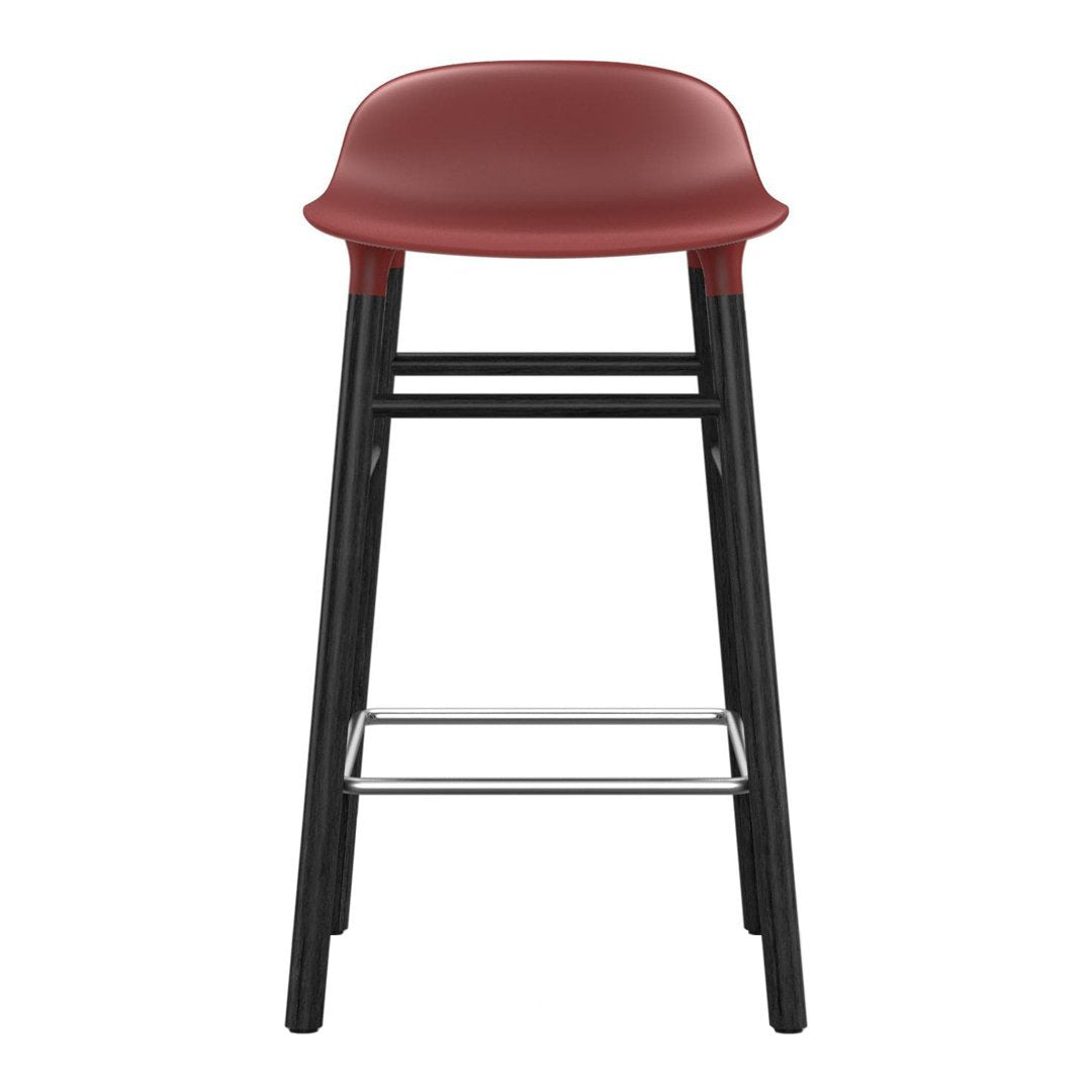 Modern Wooden Counter Stool with Sturdy Wood Legs - Perfect for Kitchen Islands, Bars, and Breakfast Nooks