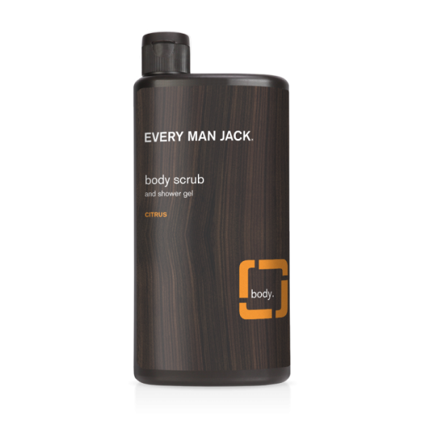 Every Man Jack Natural Body Wash for Men - Hydrating & Refreshing Shower Gel with Shea Butter & Aloe - Perfect for Daily Use & Post-Workout Shower