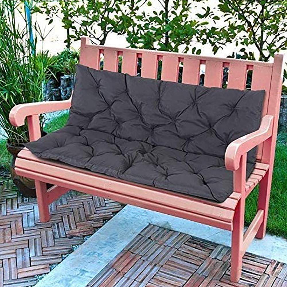 Thick Outdoor Patio Swing Bench Cushion - Large 150x100x10cm (59x39x4inch) Garden Sofa Pallet Cushion Replacement - Waterproof & Durable Chair Seating Pad for Indoor/Outdoor Furniture (Green) - Perfect for Porch, Deck, Backyard & Patio Relaxation