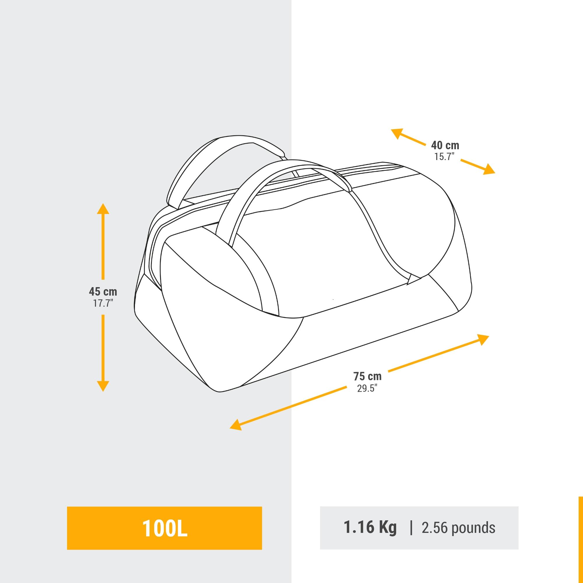 Simond 100L Duffle Bag - Large Waterproof Travel Duffel for Camping, Hiking & Outdoor Adventures
