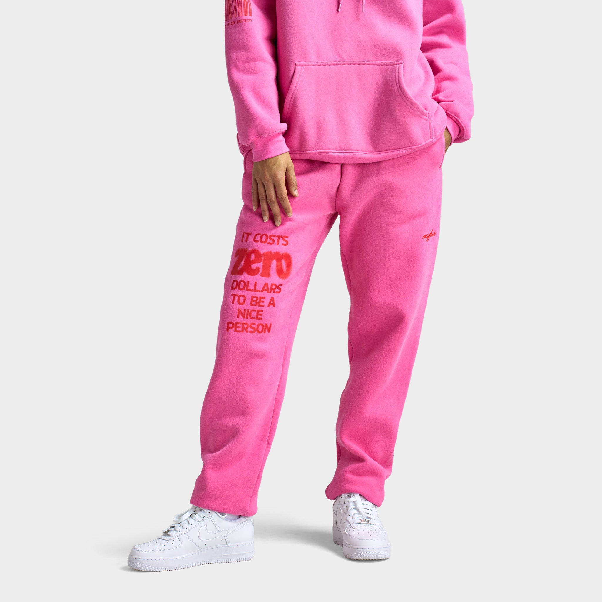Mayfair Women's $0 Sweatpants - Soft Casual Lounge Pants in Pink | Perfect for Yoga, Running Errands & Relaxing at Home