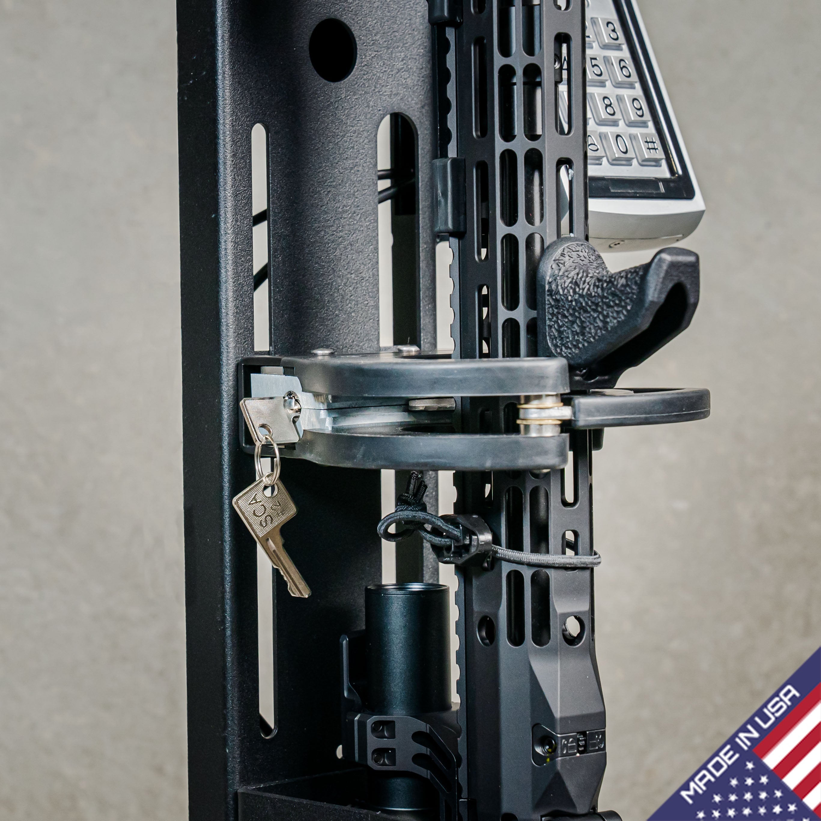 6-Gun Ready to Deploy Rifle Rack - Secure Firearm Storage for Home, Vehicle & Hunting | Tactical Gun Organizer for AR-15, Shotguns & Hunting Rifles