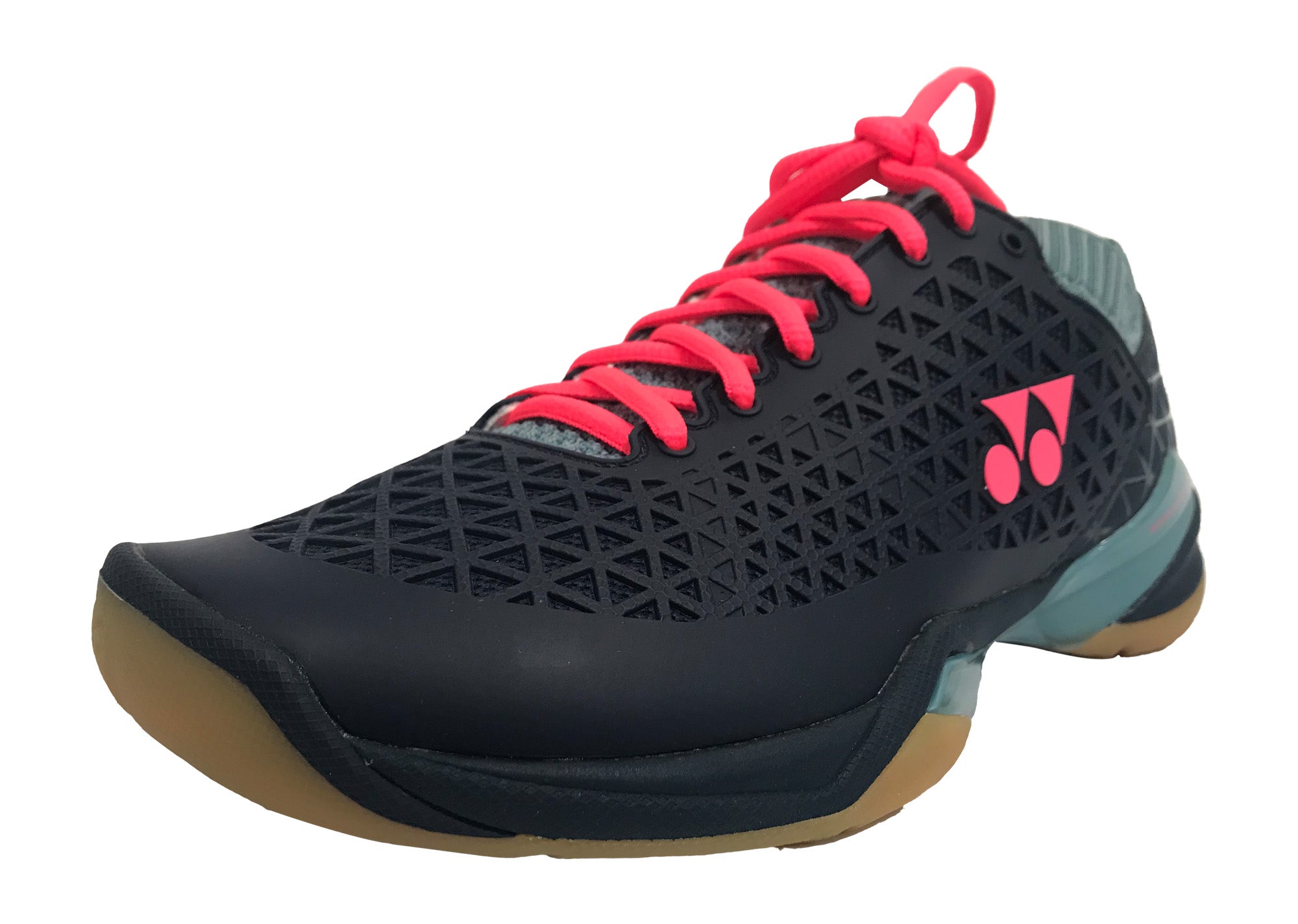 Yonex Eclipsion Z WIDE Badminton Shoes for Men & Women - Navy/Ice Blue - Wide Fit Court Shoes for Badminton, Tennis, Squash - Lightweight & Breathable Sports Shoes for Indoor & Outdoor Play