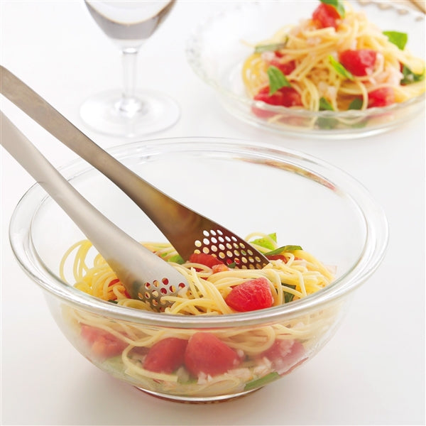 Iwaki Heat Resistant Glass Mixing Bowl - 4.5QT Tempered Borosilicate Glass Bowl for Baking, Cooking & Food Storage - Microwave, Oven & Freezer Safe - Perfect for Meal Prep, Mixing Dough & Serving Dishes