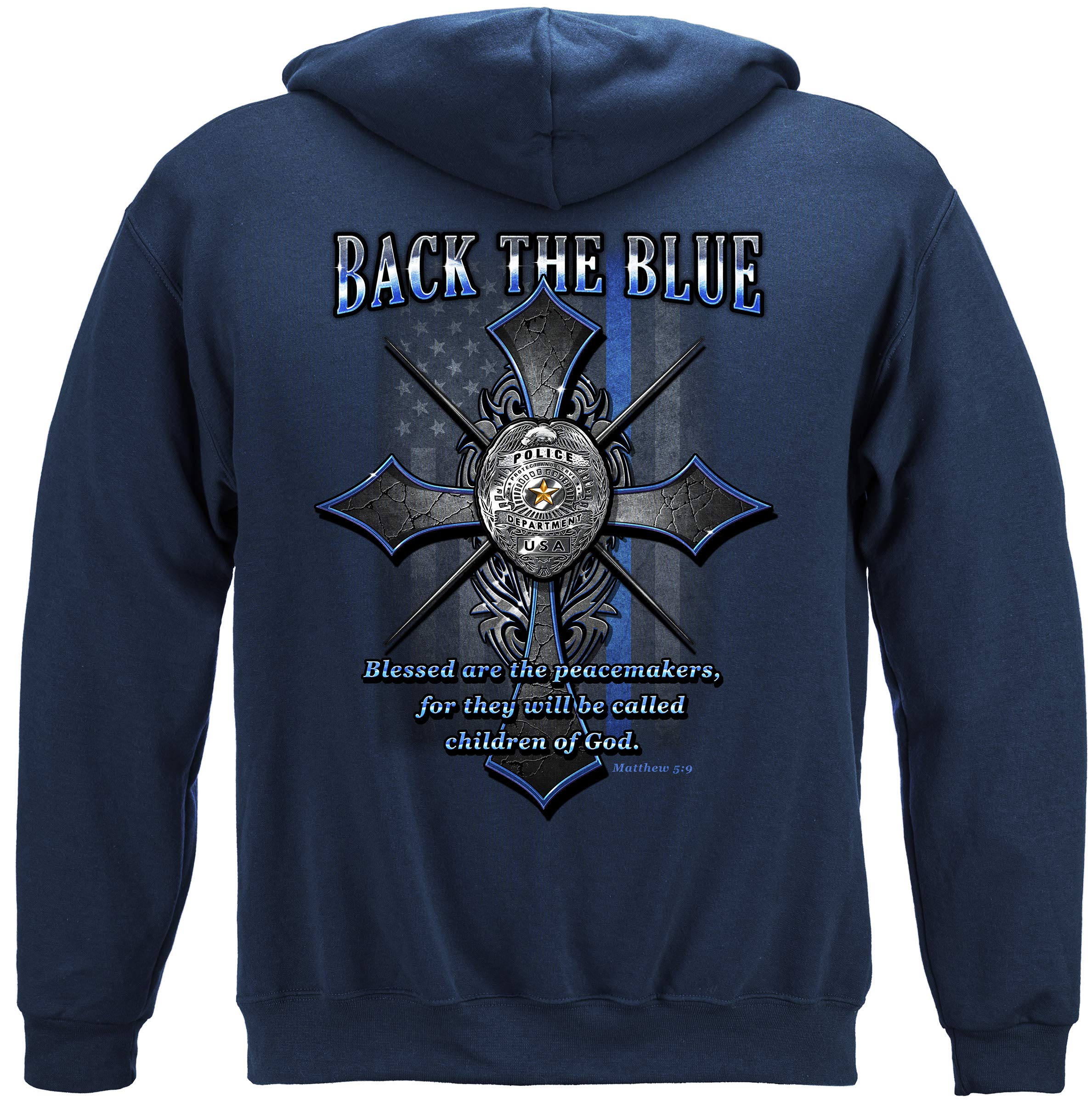 Erazor Bits Law Enforcement Hoodies & Police Themed Cotton Jackets - Perfect for Duty, Training, and Casual Wear