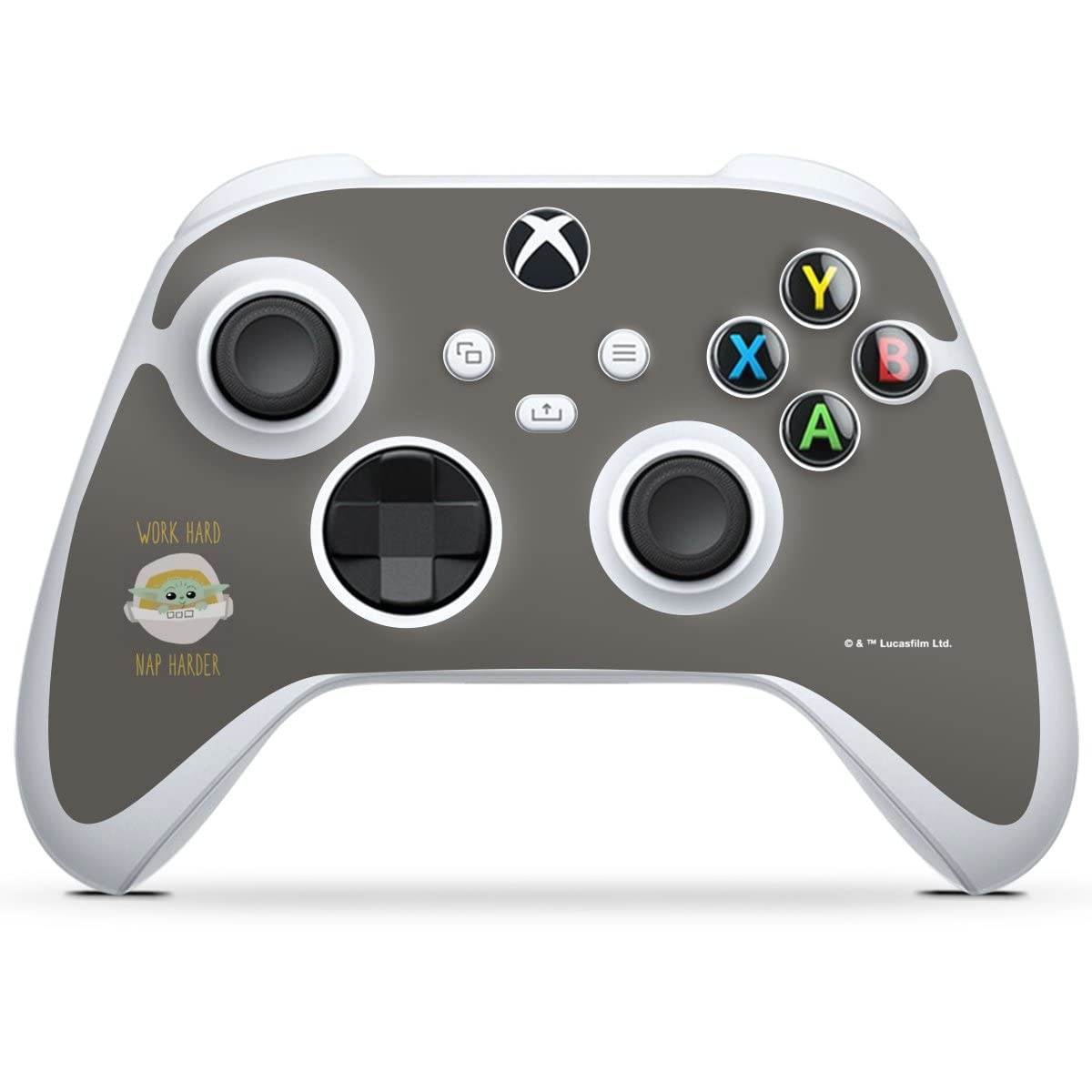 DeinDesign Skin Compatible with Microsoft Xbox Series S Controller - Baby Yoda Star Wars Sticker Decal | Protective Cover for Gaming Accessories | Perfect Gift for Gamers & Star Wars Fans