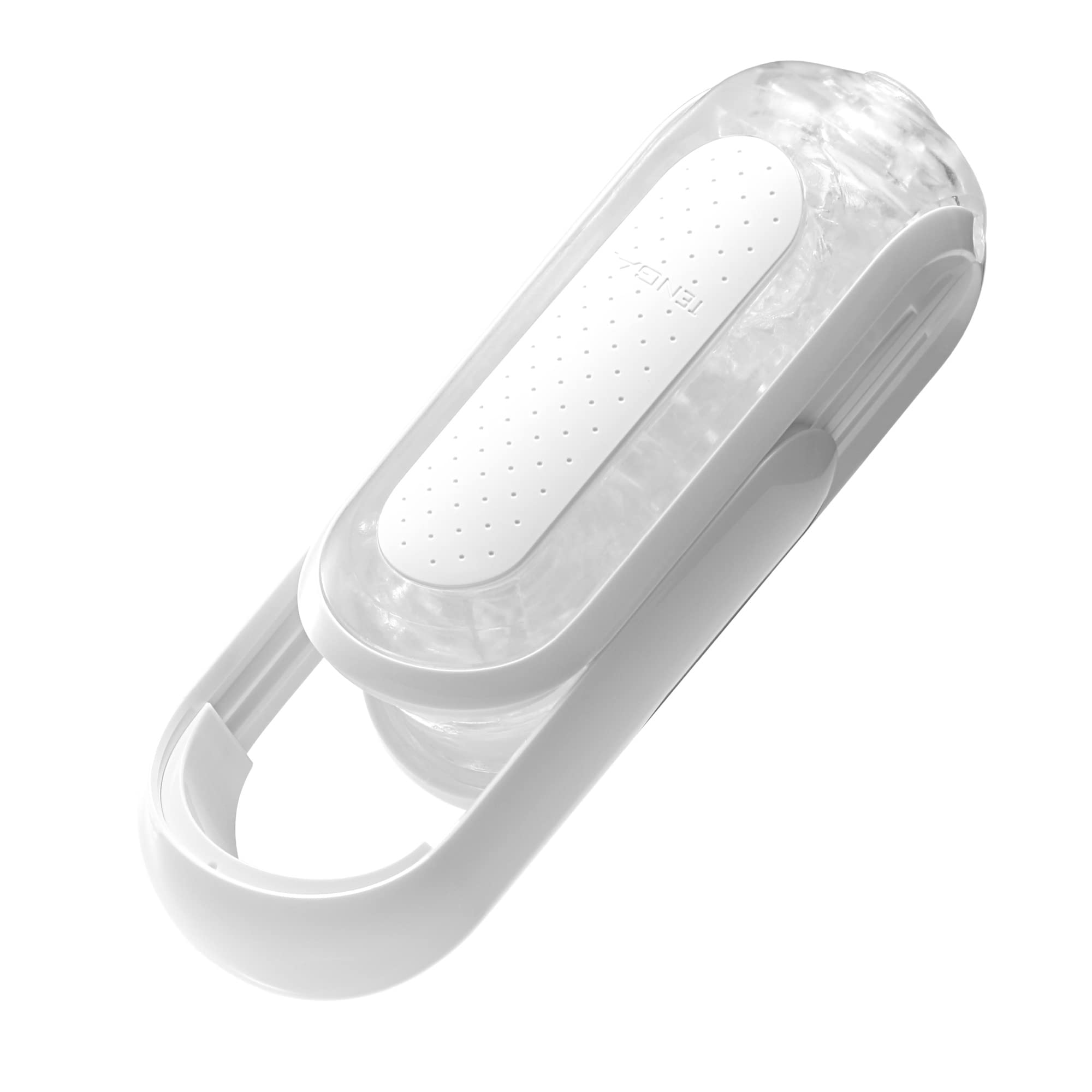 TENGA FLIP 0 (Zero) Reusable Male Masturbator - White Pleasure Cup for Men | Personal Massager & Adult Toy | Perfect for Solo Play & Stress Relief (Model TFZ-001)