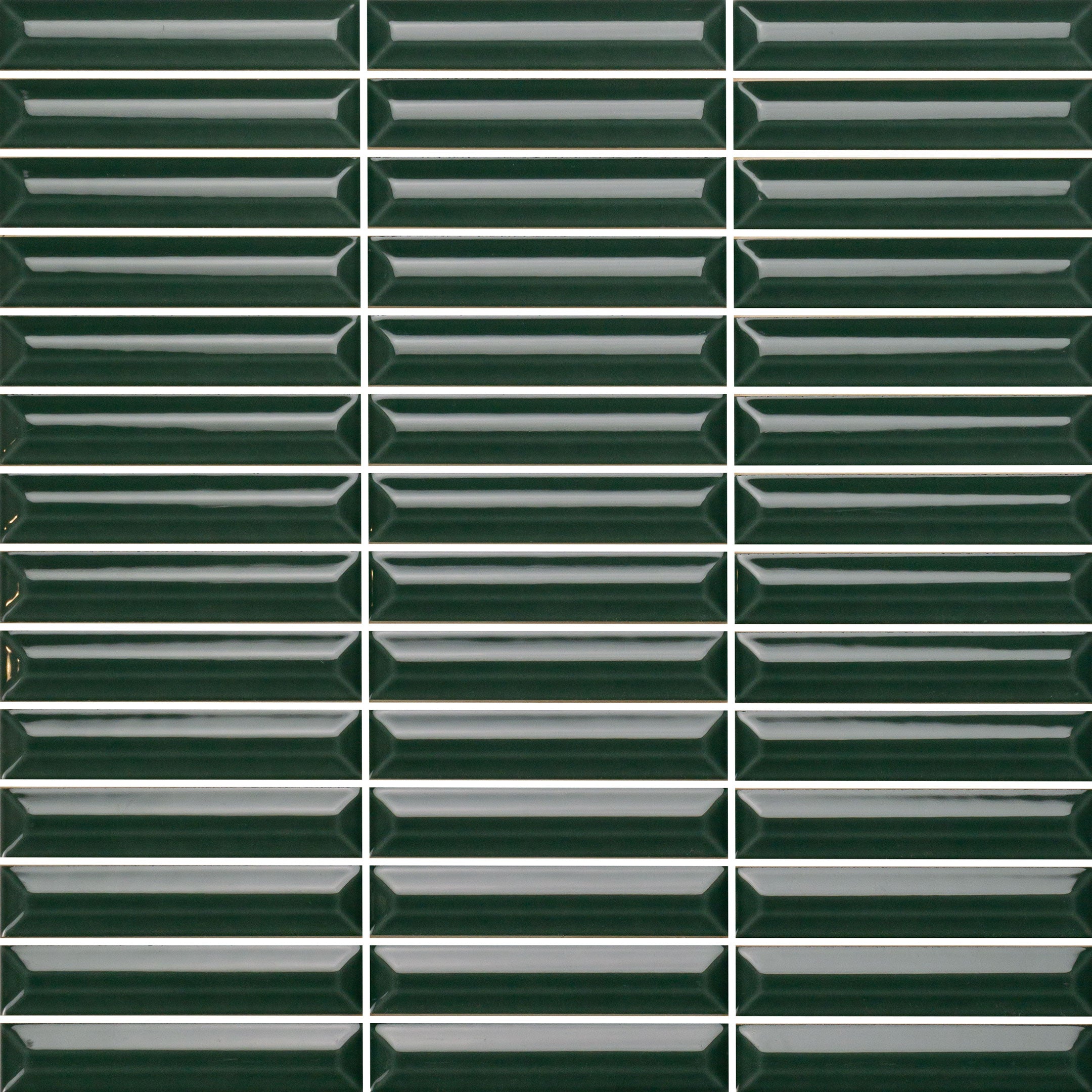 Premium Hashi Curve Kit Kat Fluted Wall Tile - Elegant Textured Ceramic Tiles for Modern Kitchen Backsplash & Bathroom Decor