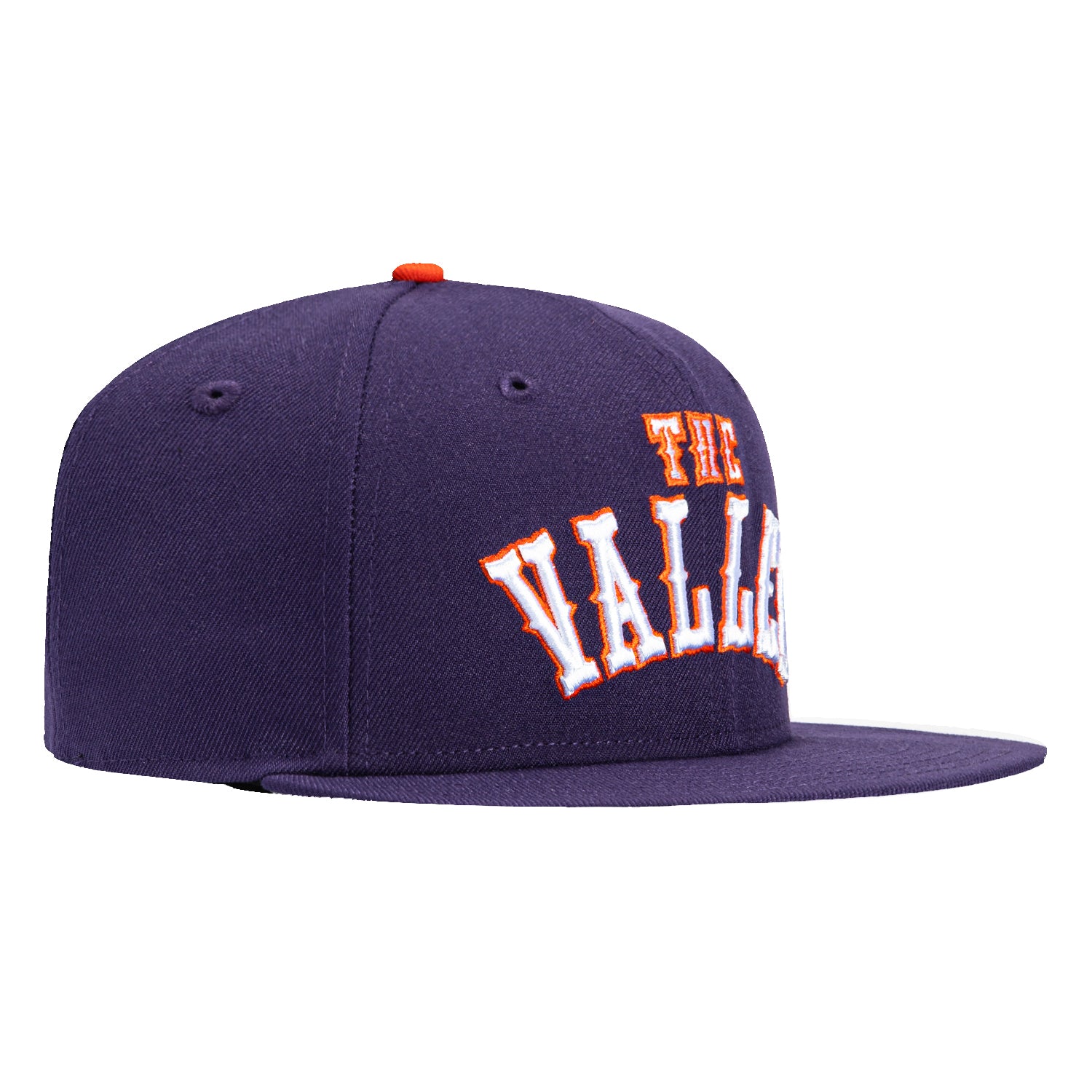 New Era 59Fifty Phoenix Suns The Valley City Edition Snapback Hat - Purple NBA Basketball Cap for Men & Women - Perfect for Games, Streetwear & Sun Protection