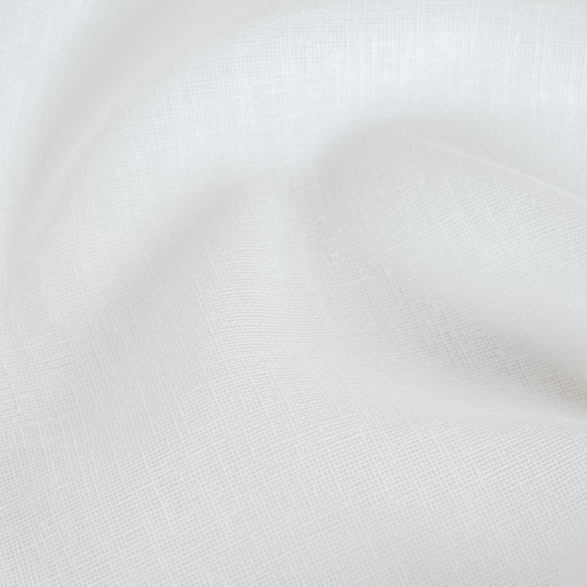 Palermo Double Width Sheer Fabric - Cloud White | Premium Voile Curtain Material for Living Room & Bedroom Windows