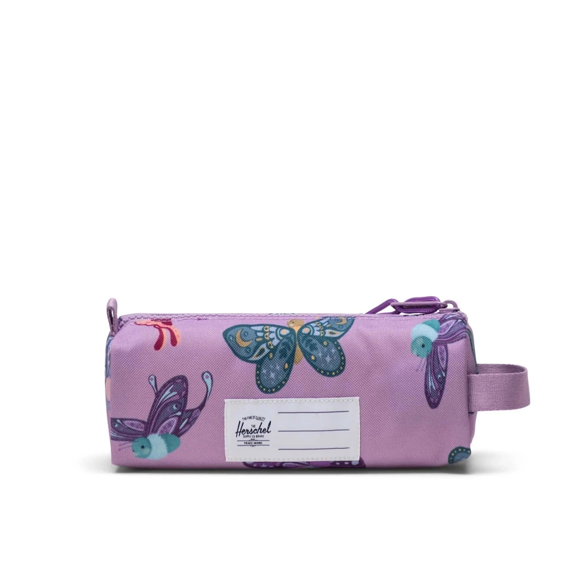 Herschel Magical Butterflies Pencil Case for School, Office & Travel - Stylish Stationery Organizer for Students and Professionals