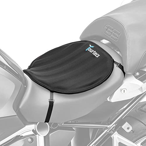 Honda Africa Twin CRF1000L Seat Cushion Neo L - Black Motorcycle Comfort Gel Pad for Long Rides & Adventure Touring - Perfect for Commuting, Road Trips & Off-Road Biking