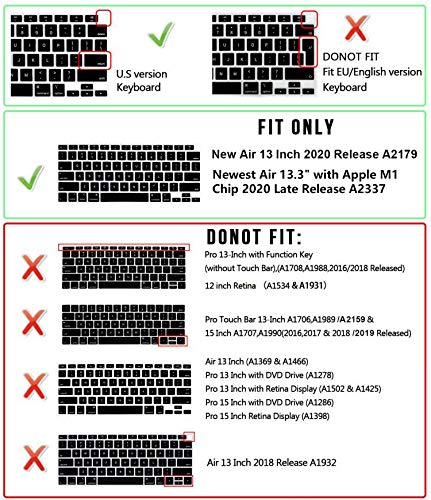 Silicone Keyboard Cover for MacBook Air 13