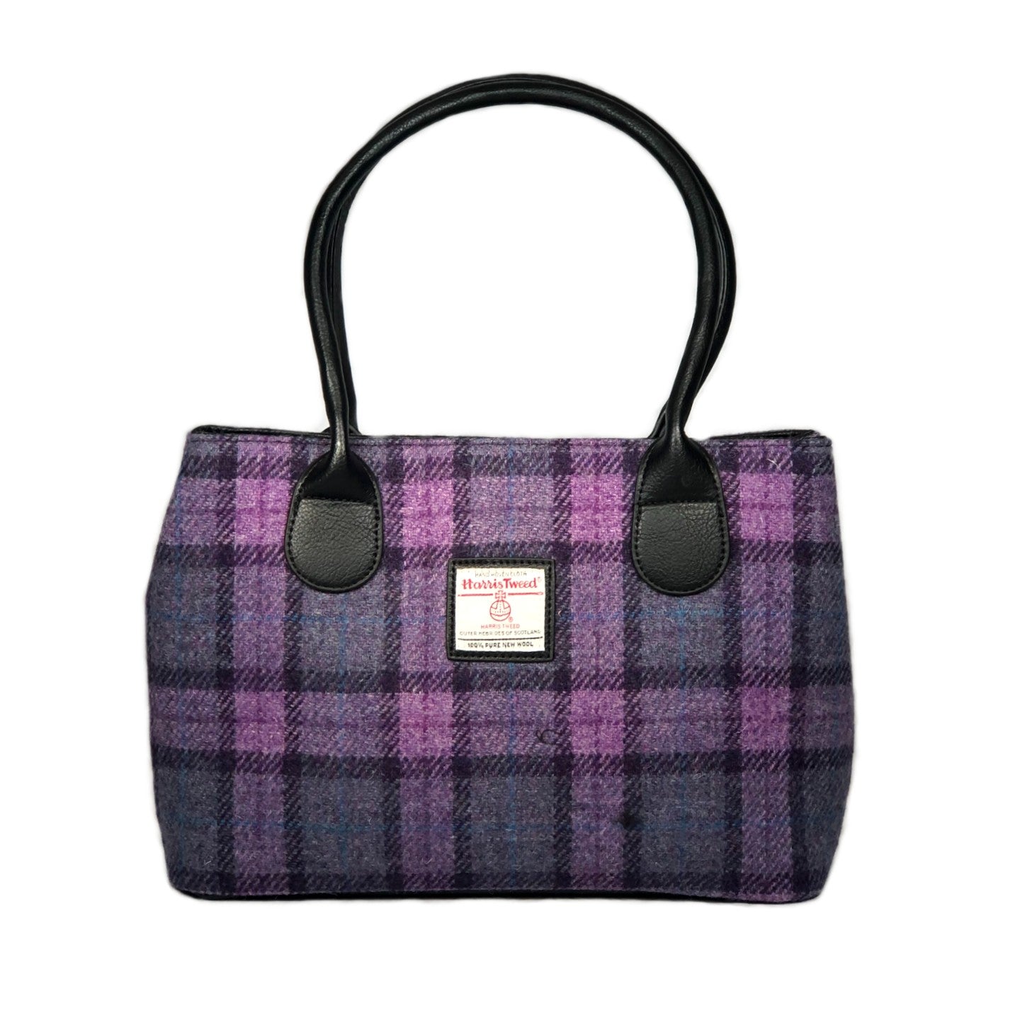 Classic Harris Tweed Handbag for Women [22 Colors] - Elegant Crossbody Purse with Adjustable Strap, Perfect for Work, Travel & Everyday Use