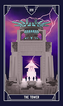 Ghostbusters Themed Tarot Card Deck with Guidebook - Perfect for Divination, Collectors, and Movie Fans