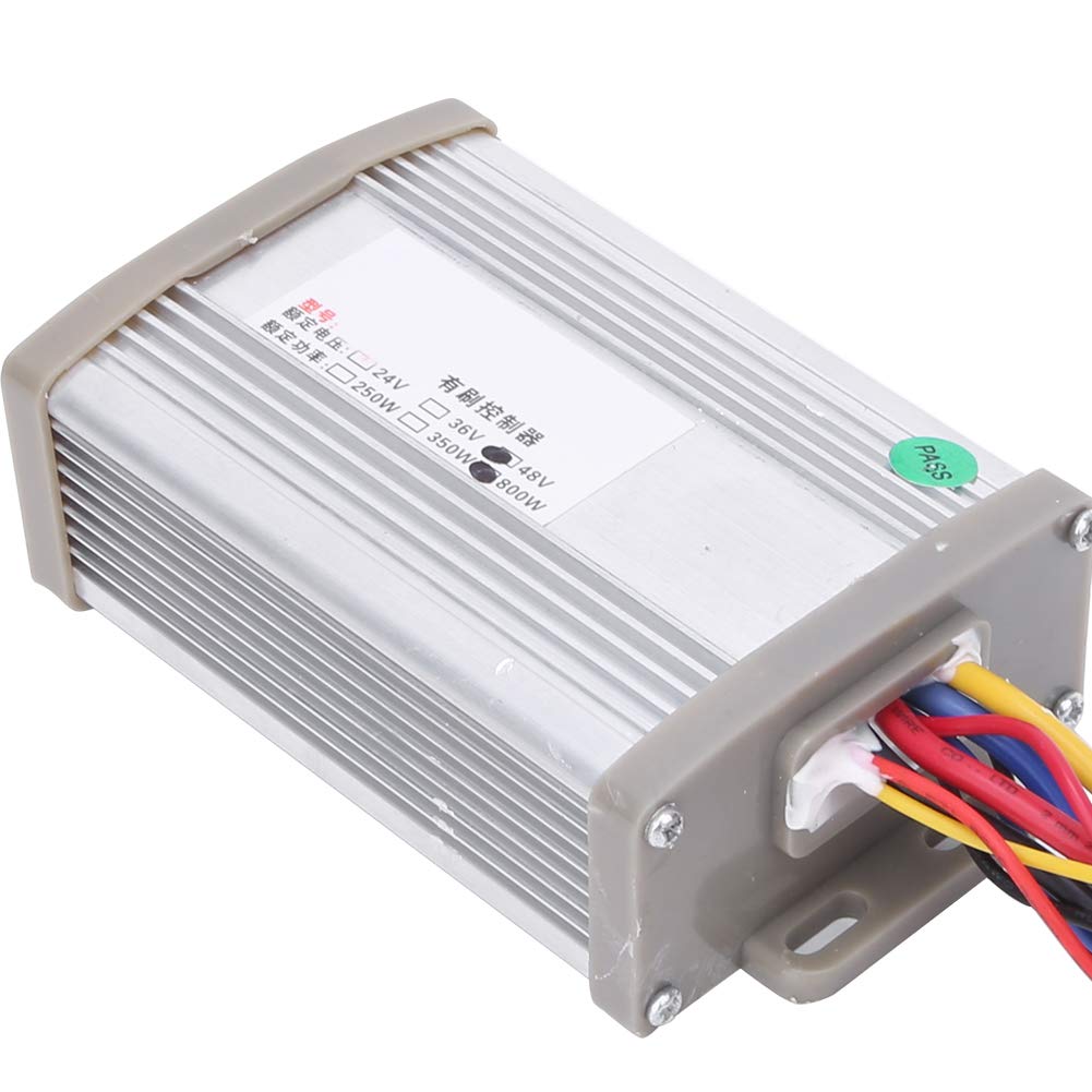 48V 800W Electric Scooter Speed Controller - Compact Brush Motor Controller for E-Scooter & E-Bike Repairs - Perfect for DIY Maintenance and Replacement Parts