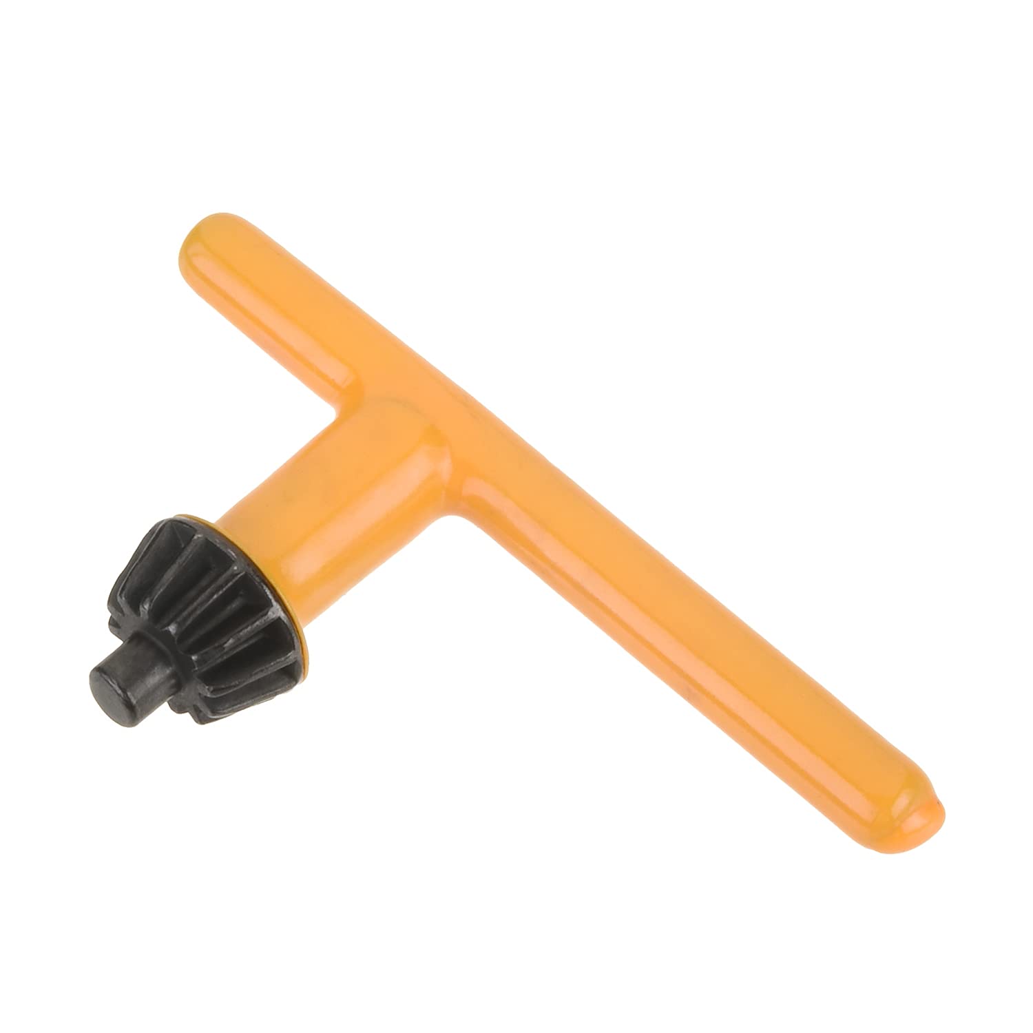 Auniwaig Drill Chuck Key Wrench 1.5-13mm | 6mm Pilot 17.5mm Gear Diameter | Replacement Drill Press Chuck Key | Electric Drill Clamping Tool | Yellow (2PCS) | Perfect for Woodworking, Metal Drilling & DIY Projects