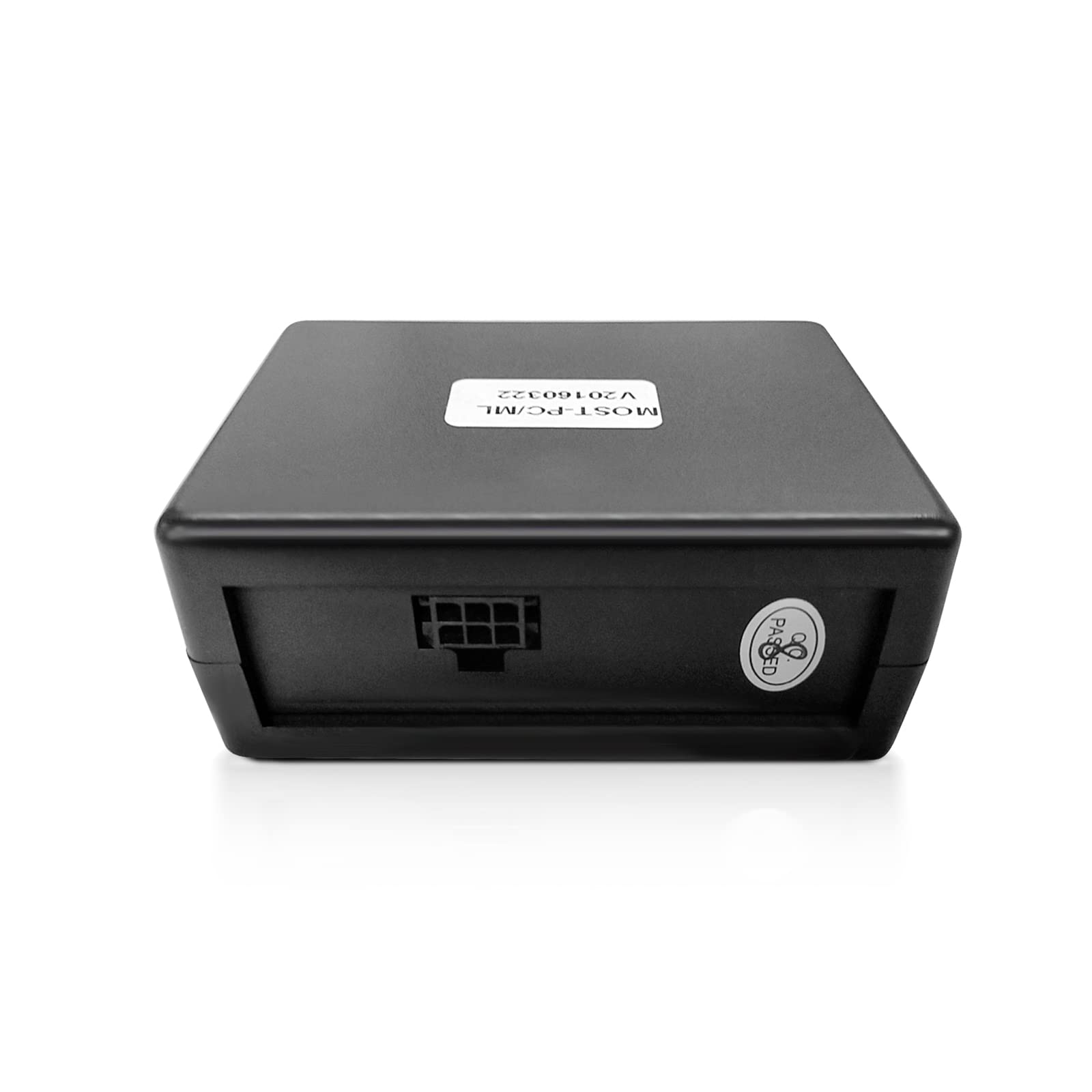 XBERSTAR Car Fiber Decoder Box Amplifier - Compatible with Mercedes Benz ML/R/GL/SLK & Porsche Cayenne/Kaman (Black) | High-Quality Audio Upgrade for Enhanced In-Car Entertainment | Perfect for Road Trips & Daily Commuting