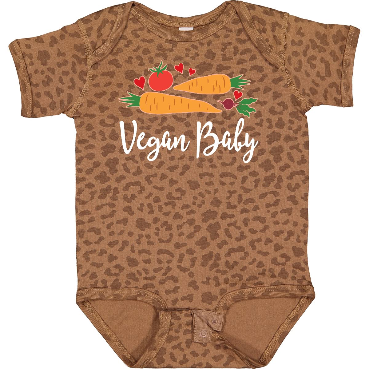 Vegan Baby Bodysuit - Organic Cotton Vegetarian Infant Onesie for Eco-Friendly Parents | Perfect for Daily Wear, Playdates & Photo Shoots