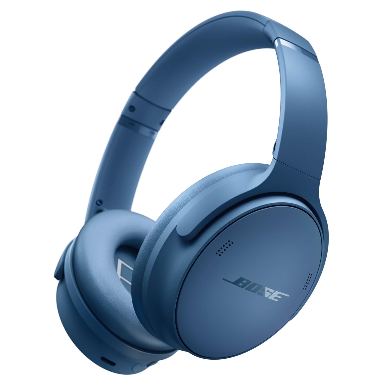 Bose QuietComfort 45 Wireless Bluetooth Headphones with Active Noise Cancelling, Deep Bass & Built-in Mic - 24H Battery Life, Blue Dusk Limited Edition | Perfect for Travel, Work & Music Lovers