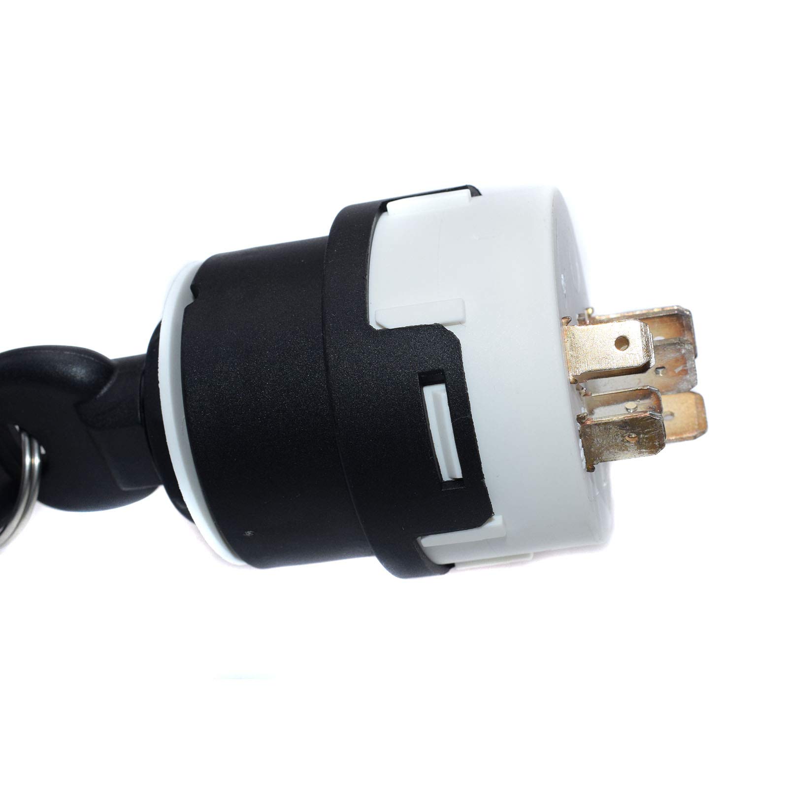 JCB New Holland Case Manitou 701/80184 701/45500 Replacement Ignition Switch with 2 Keys - Compatible with Tractors, Excavators & Heavy Equipment - Perfect for Farm, Construction & Industrial Use